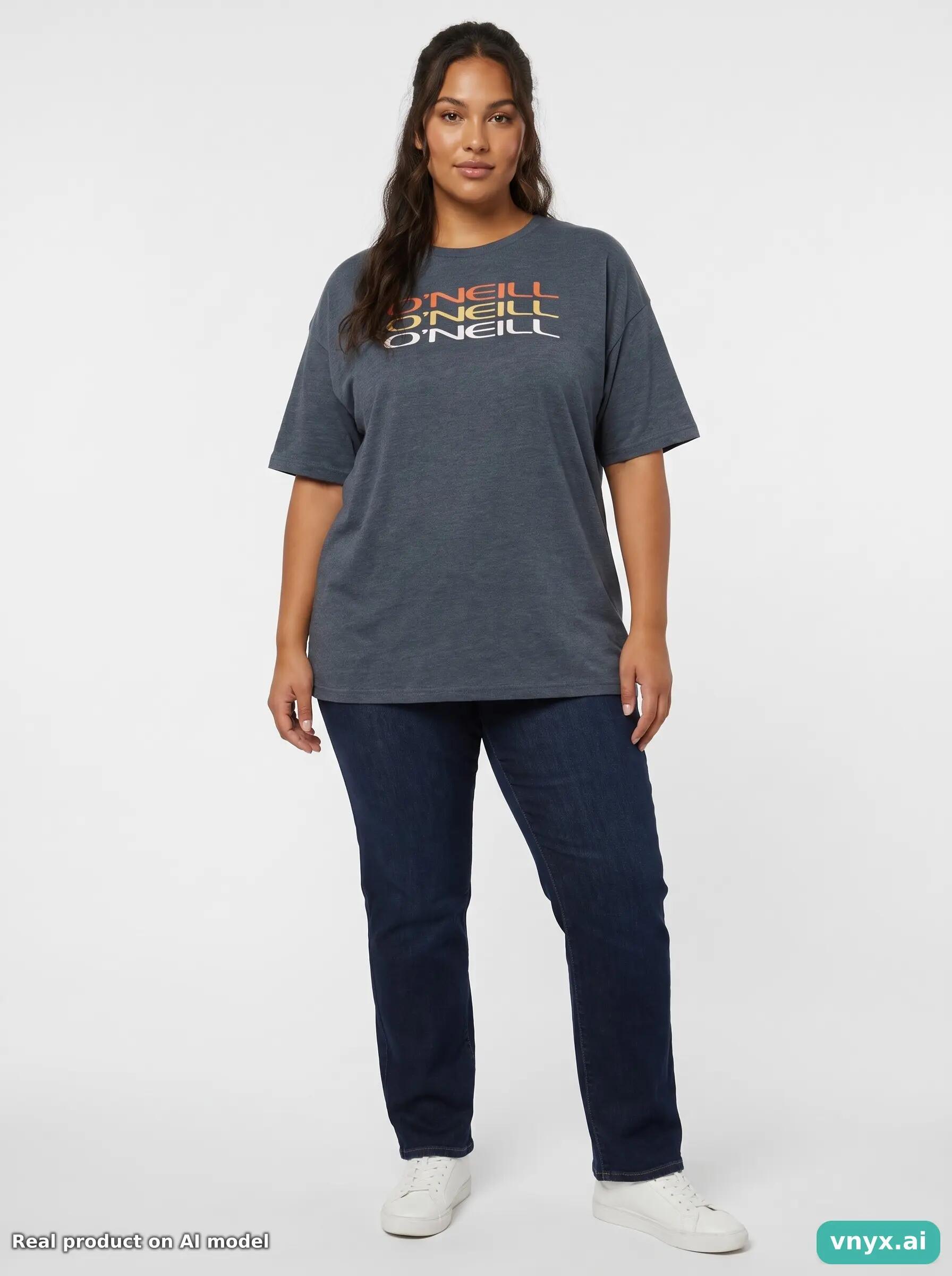Second Life - Vintage O'Neill Heathered Grey T-Shirt Women L 6/6
