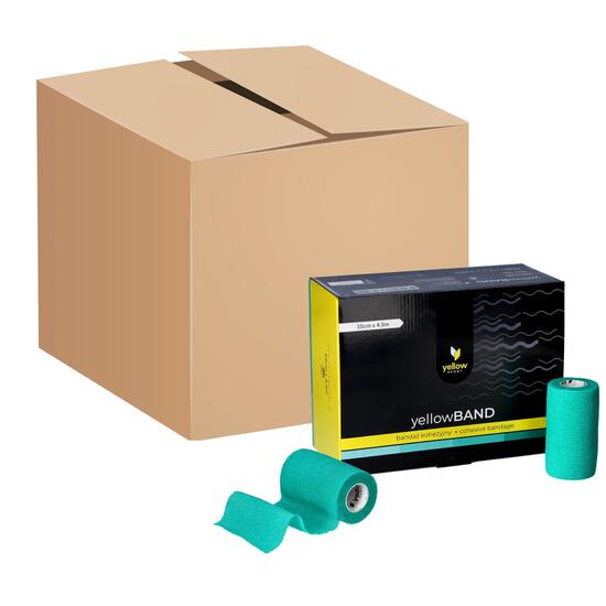 Bandaże kohezyjne yellowBAND | Opakowanie zbiorcze | yellowSPORT