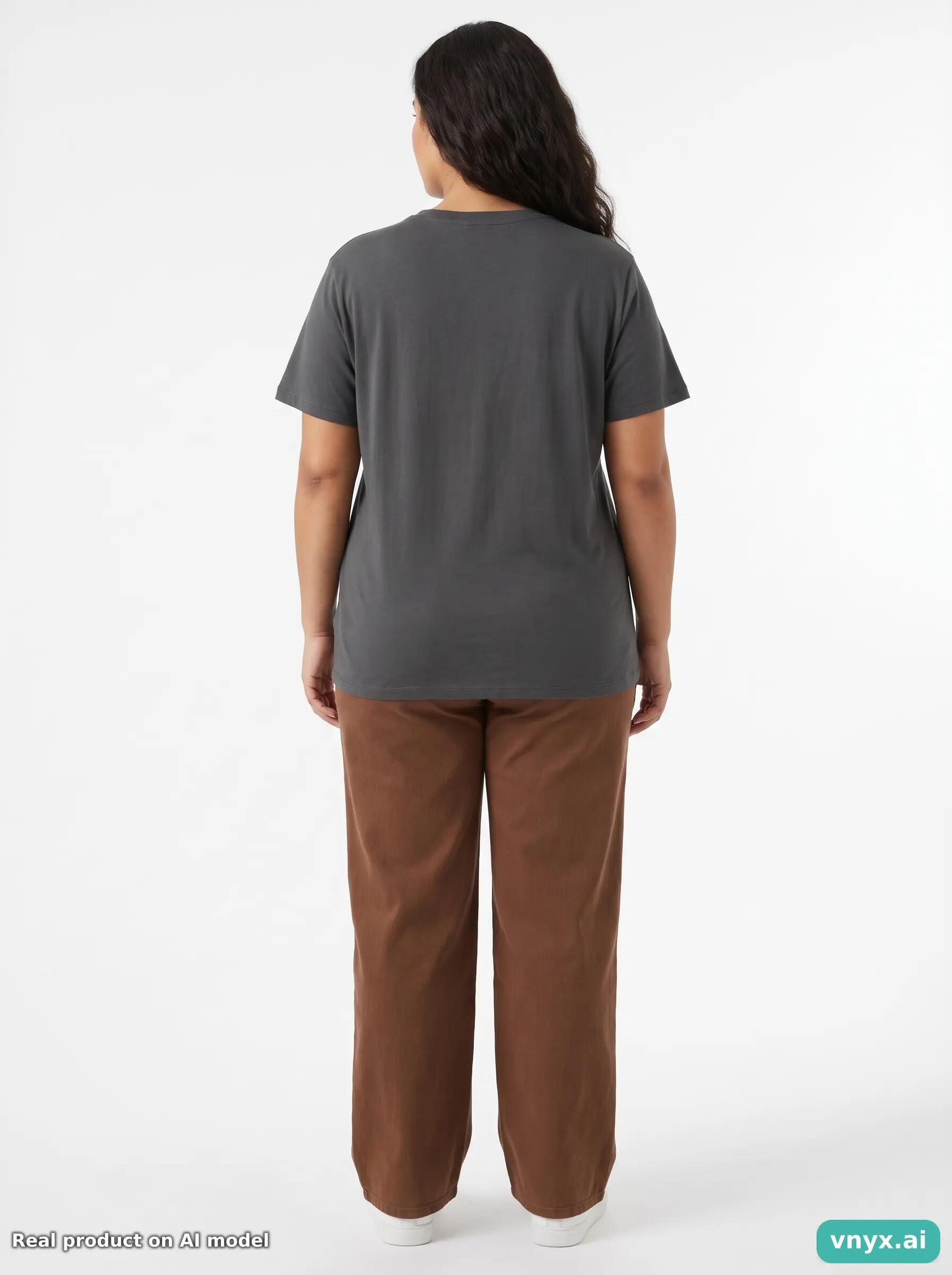 Second Life - Vintage O'Neill Heathered Grey T-Shirt Women L 2/6