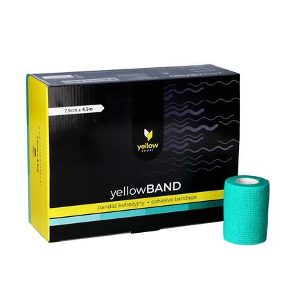 Bandaże kohezyjne yellowBAND | 12 szt. | yellowSPORT