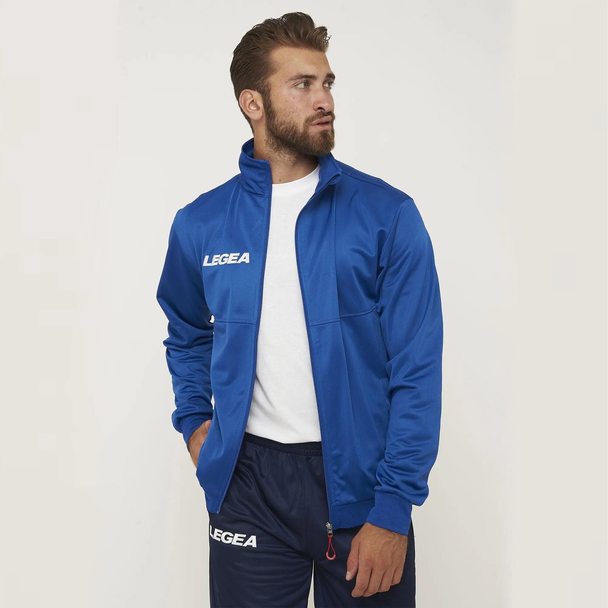 Chaqueta con cremallera unisex CUBA azul claro 3/7