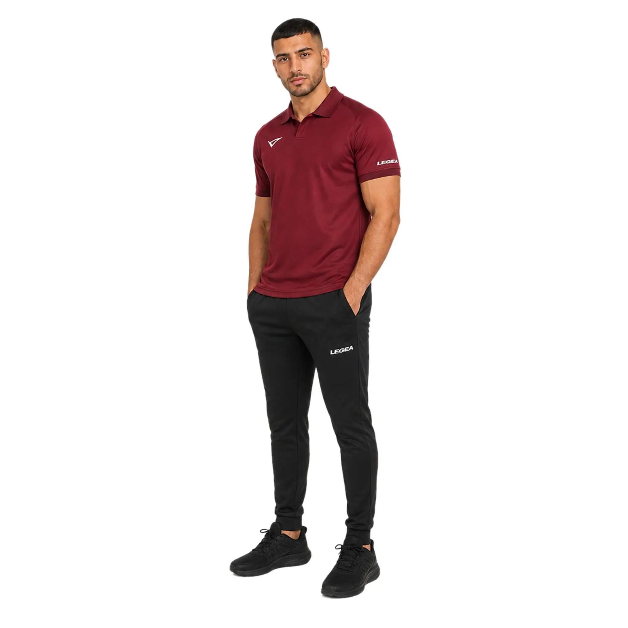 Maillot de football unisexe POLO CENTAURO bordeaux Junior 3/3