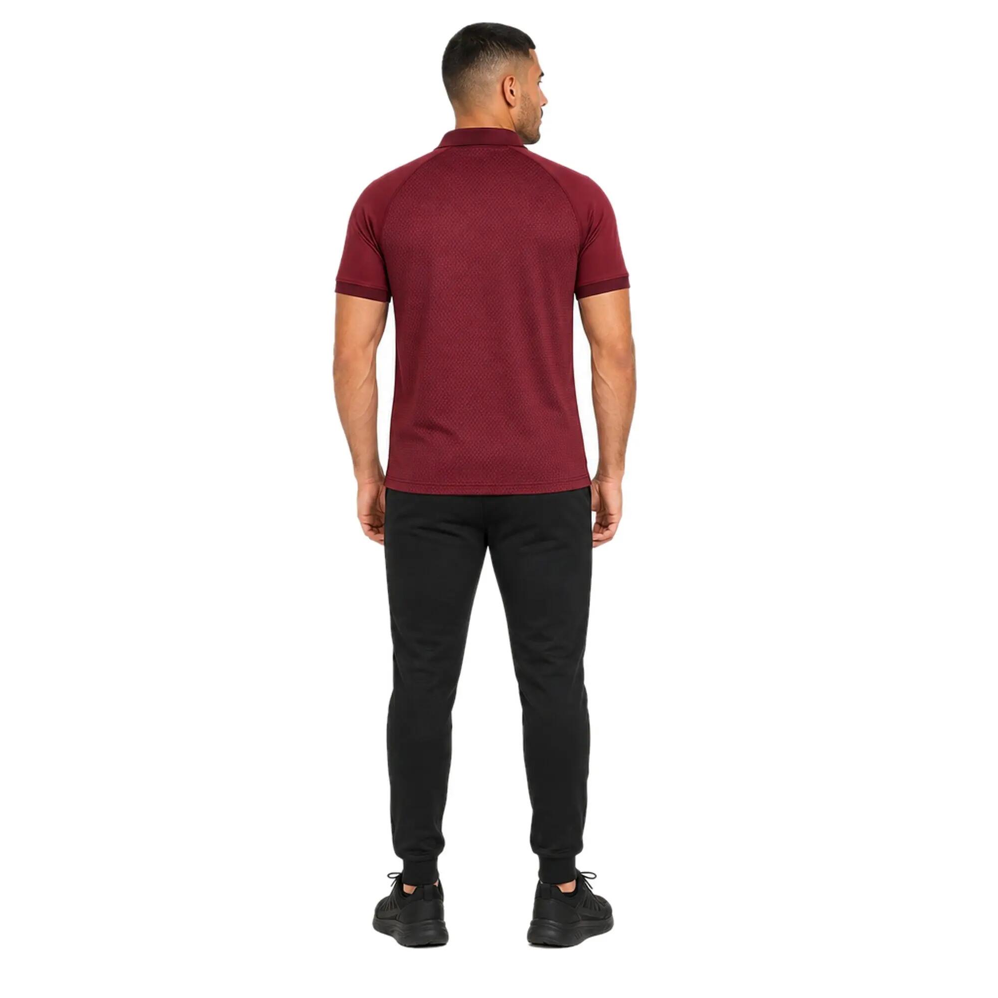 Maillot de football unisexe POLO CENTAURO bordeaux Junior 2/3