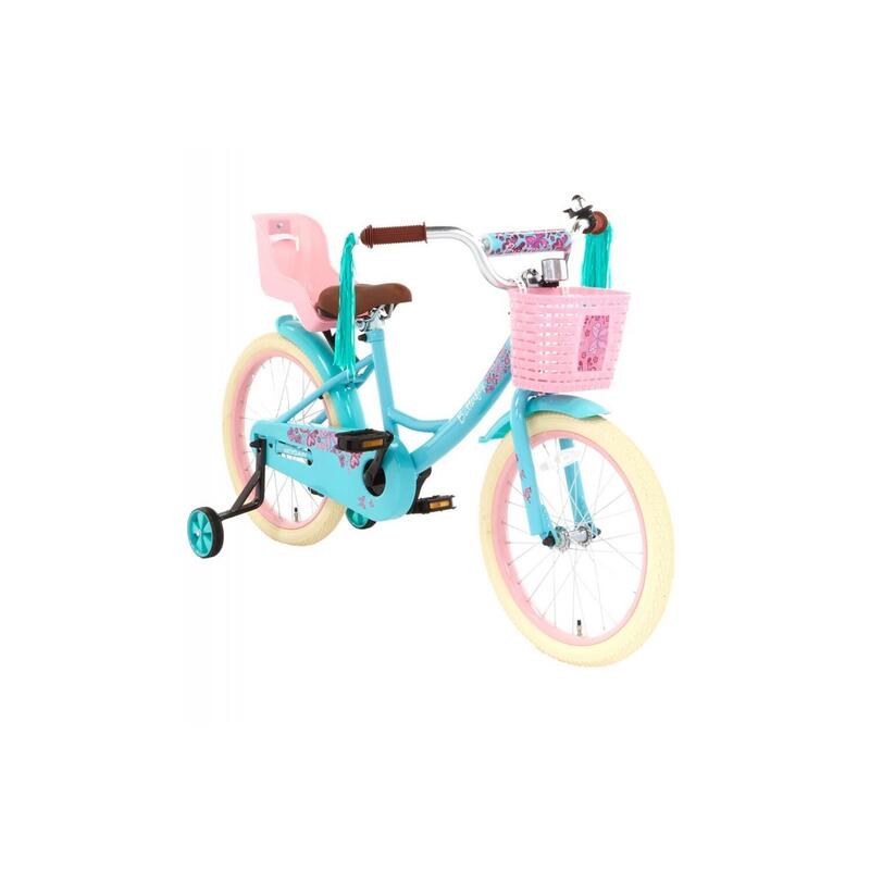 Nogan Butterfly Kinderfiets - 18 inch - Turquoise