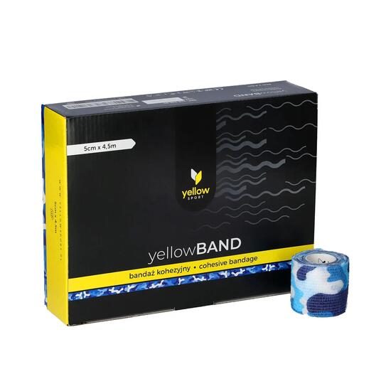Bandaże kohezyjne yellowBAND | 12 szt. | yellowSPORT