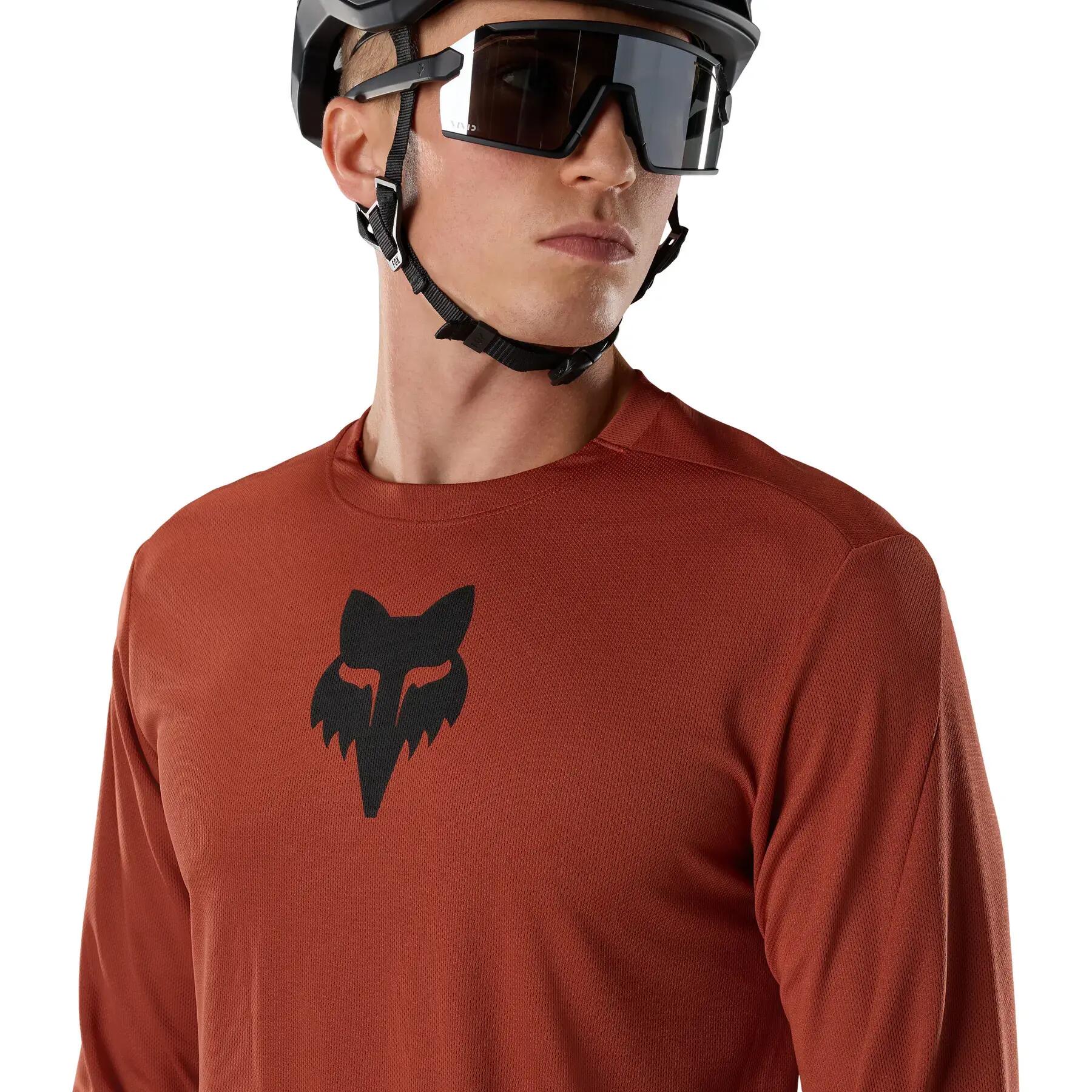 Long Sleeve Jersey Fox Racing Ranger Head | Decathlon