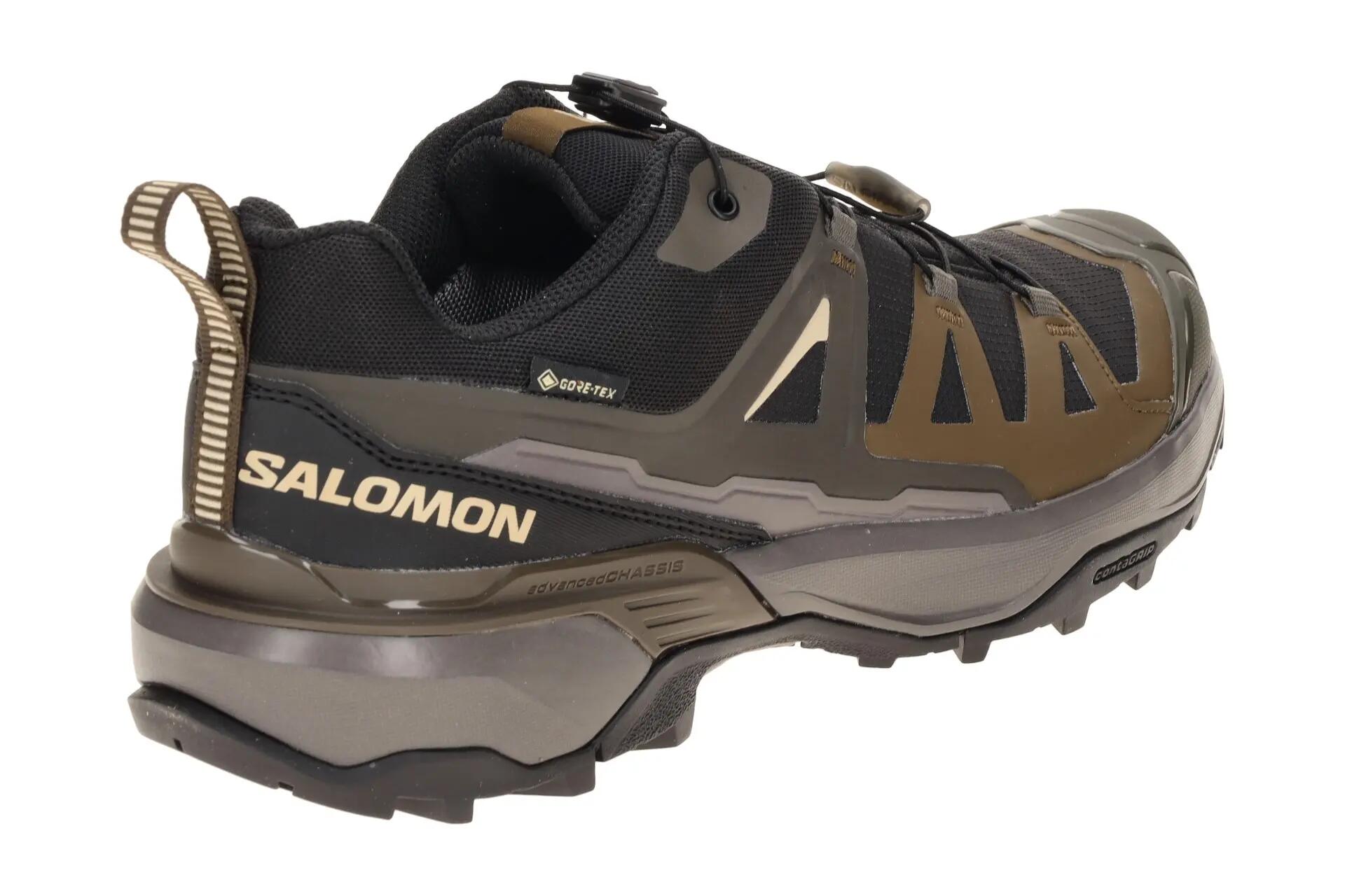 Salomon X Ultra 360 GTX Schuhe schwarz braun GORE-TEX 454733 4/7