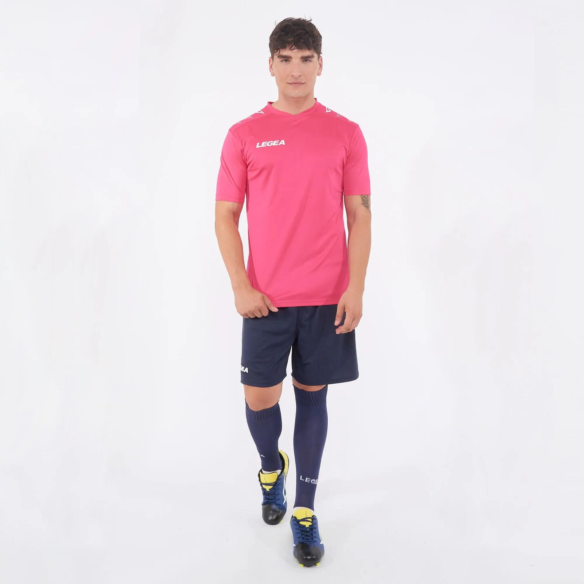 Maglia da calcio unisex BAVIERA fucsia Junior 3/7
