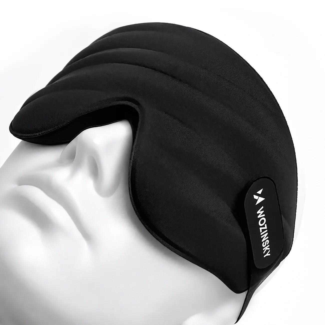 Maska do spania opaska na oczy zaciemniająca 3D podróżna Memory Foam Wozinsky 7/7