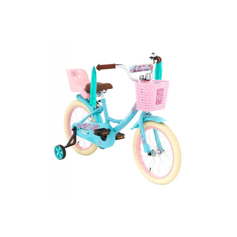 Vélo Enfant Nogan Butterfly - 14 pouces - Turquoise