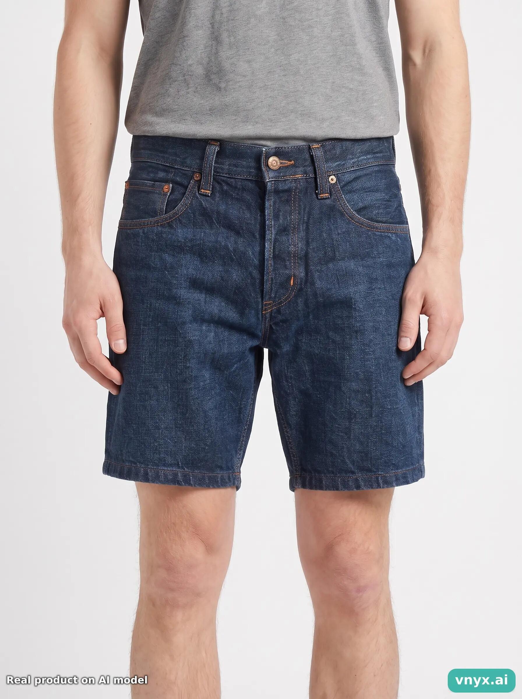 Second Life - Vintage Carhartt Indigo Shorts Men 29 32 5/6