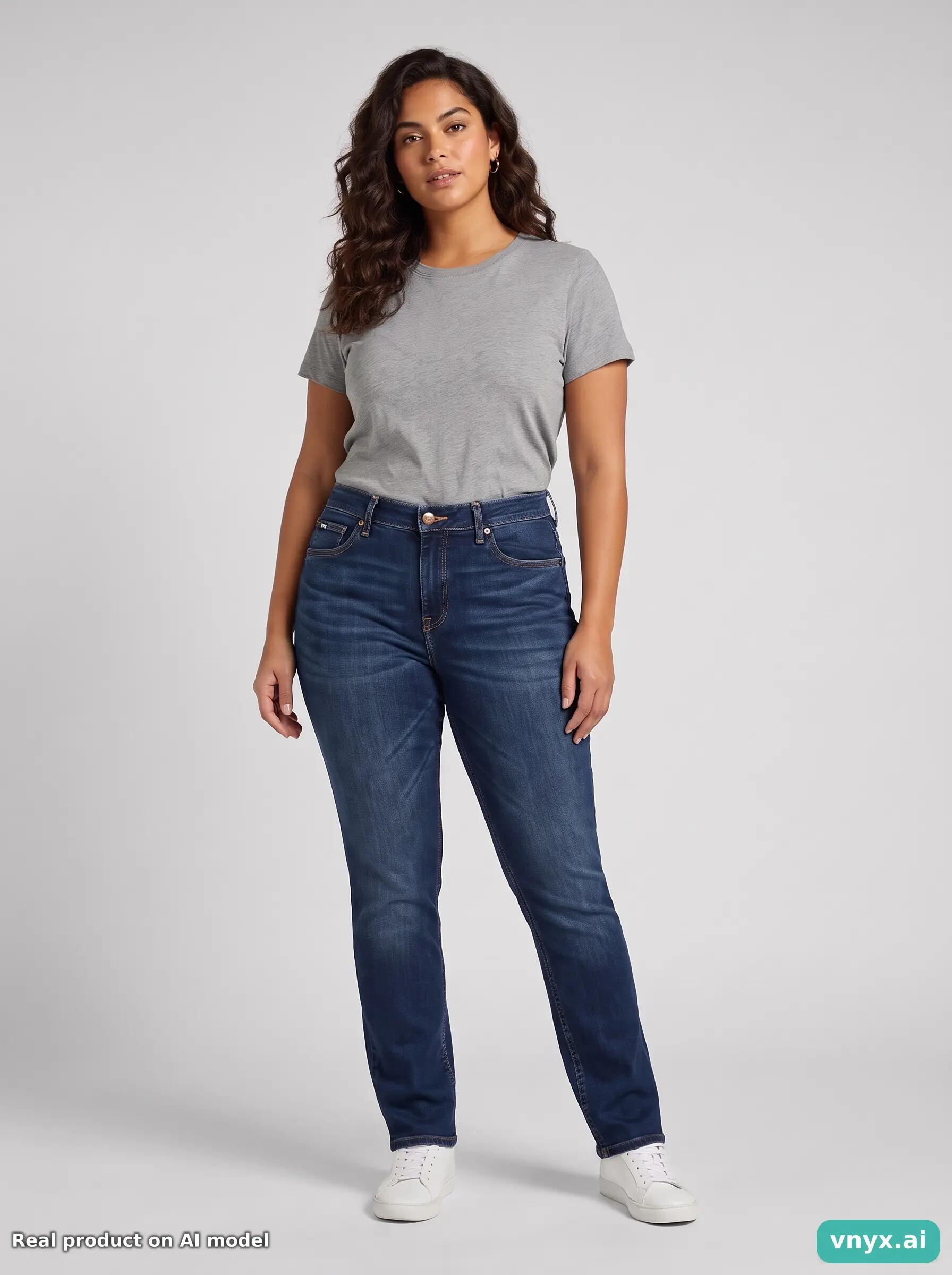 Second Life - Vintage Lee Dark Blue Jeans Women 28 31 6/6