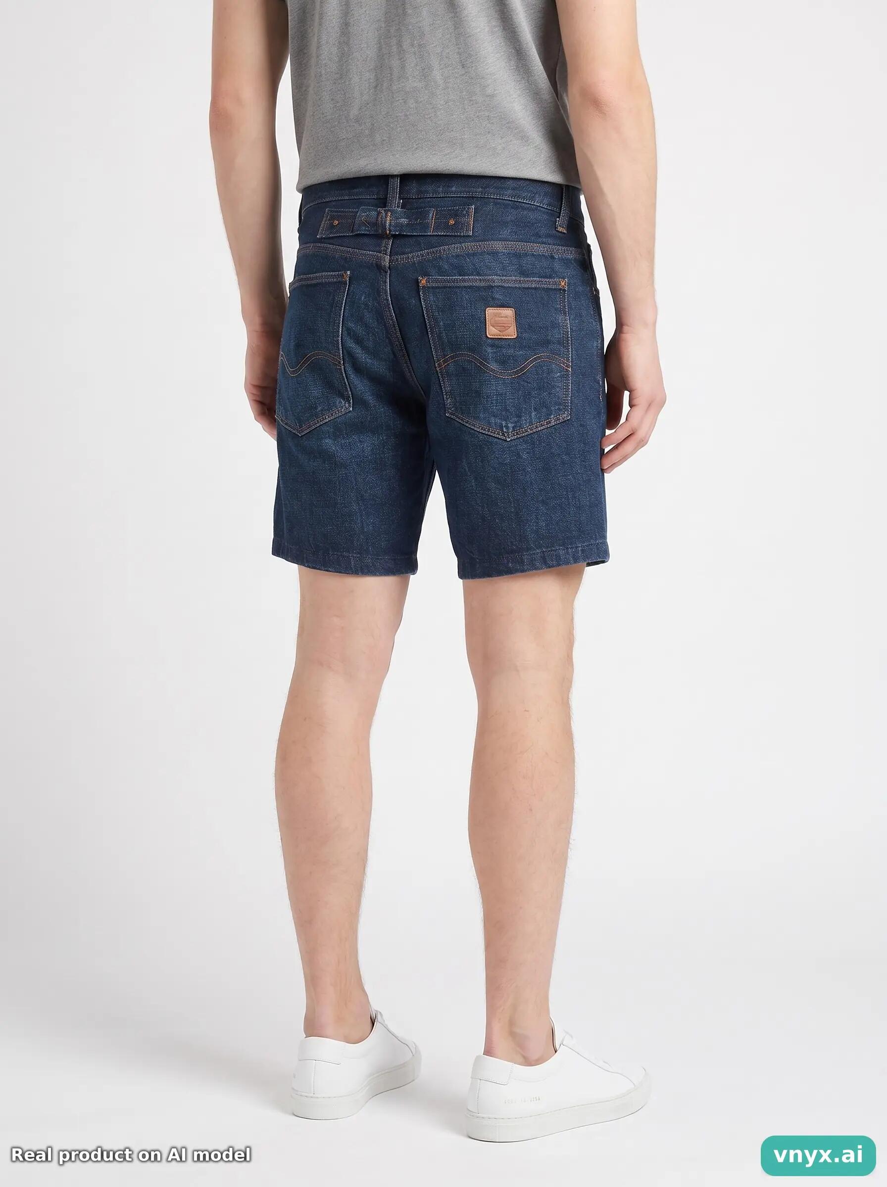 Second Life - Vintage Carhartt Indigo Shorts Men 29 32 2/6