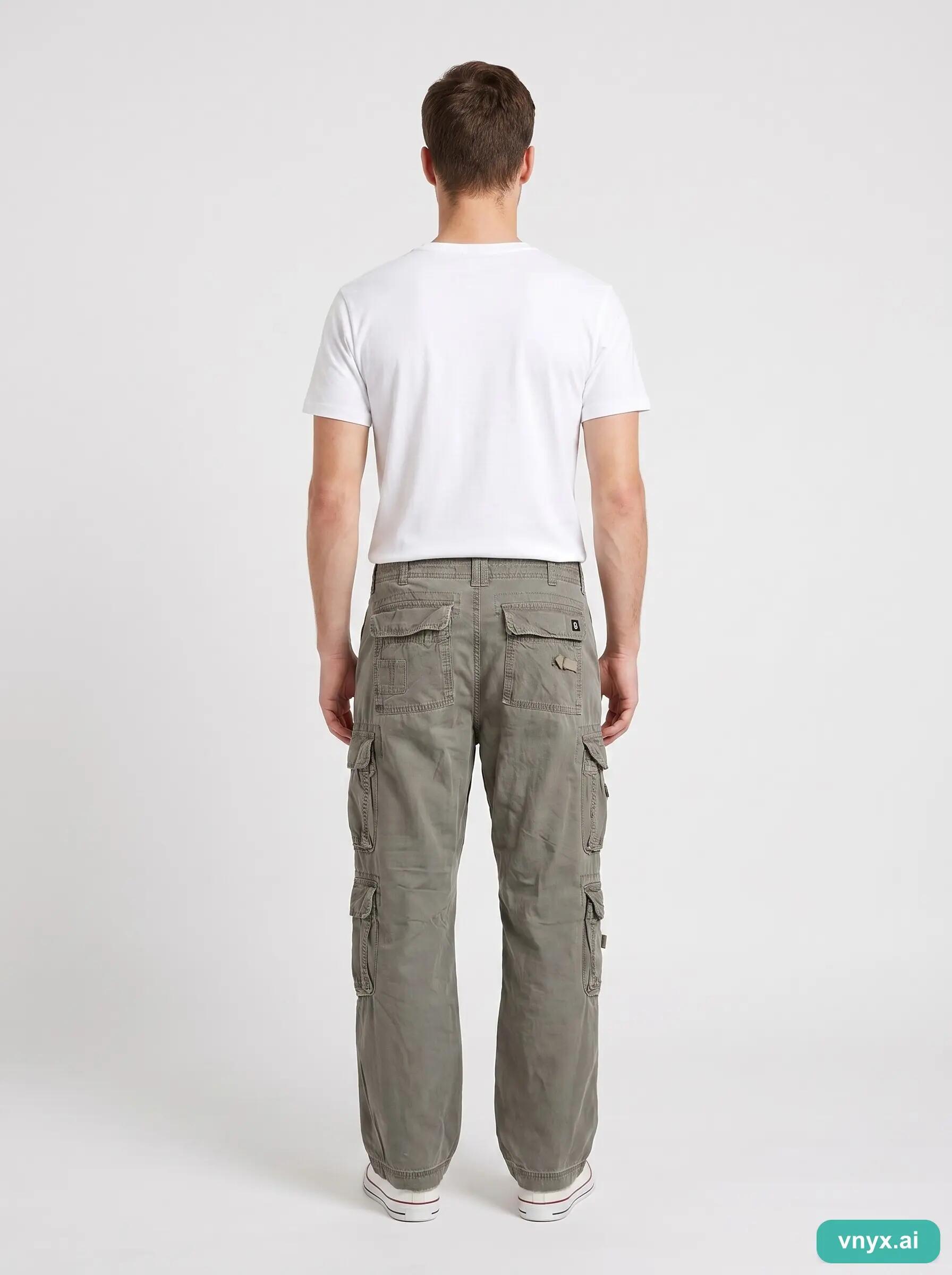 Second Life - Vintage Brandit Muted Grey Trousers Men L 5/6