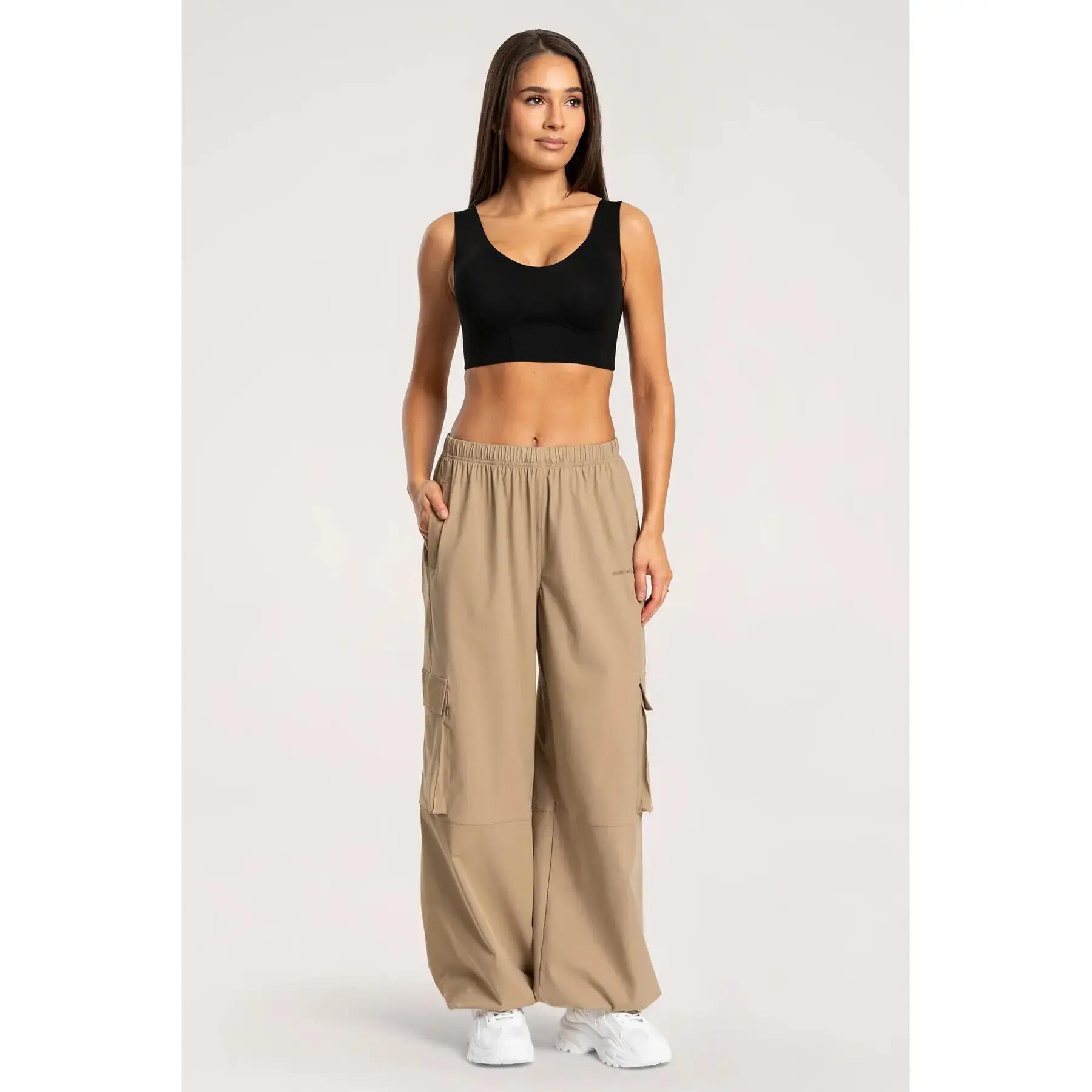 Damskie spodnie cargo Gym Glamour Un1Form 6/7