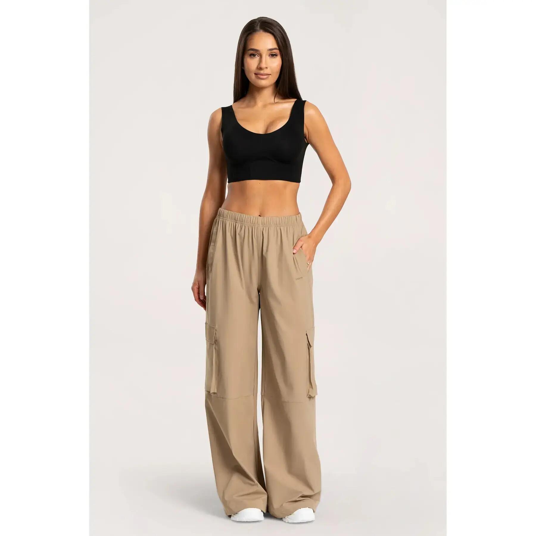 Damskie spodnie cargo Gym Glamour Un1Form 5/7