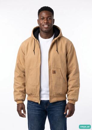 Second Life - Vintage Carhartt Beige Outdoor Jacket Men L