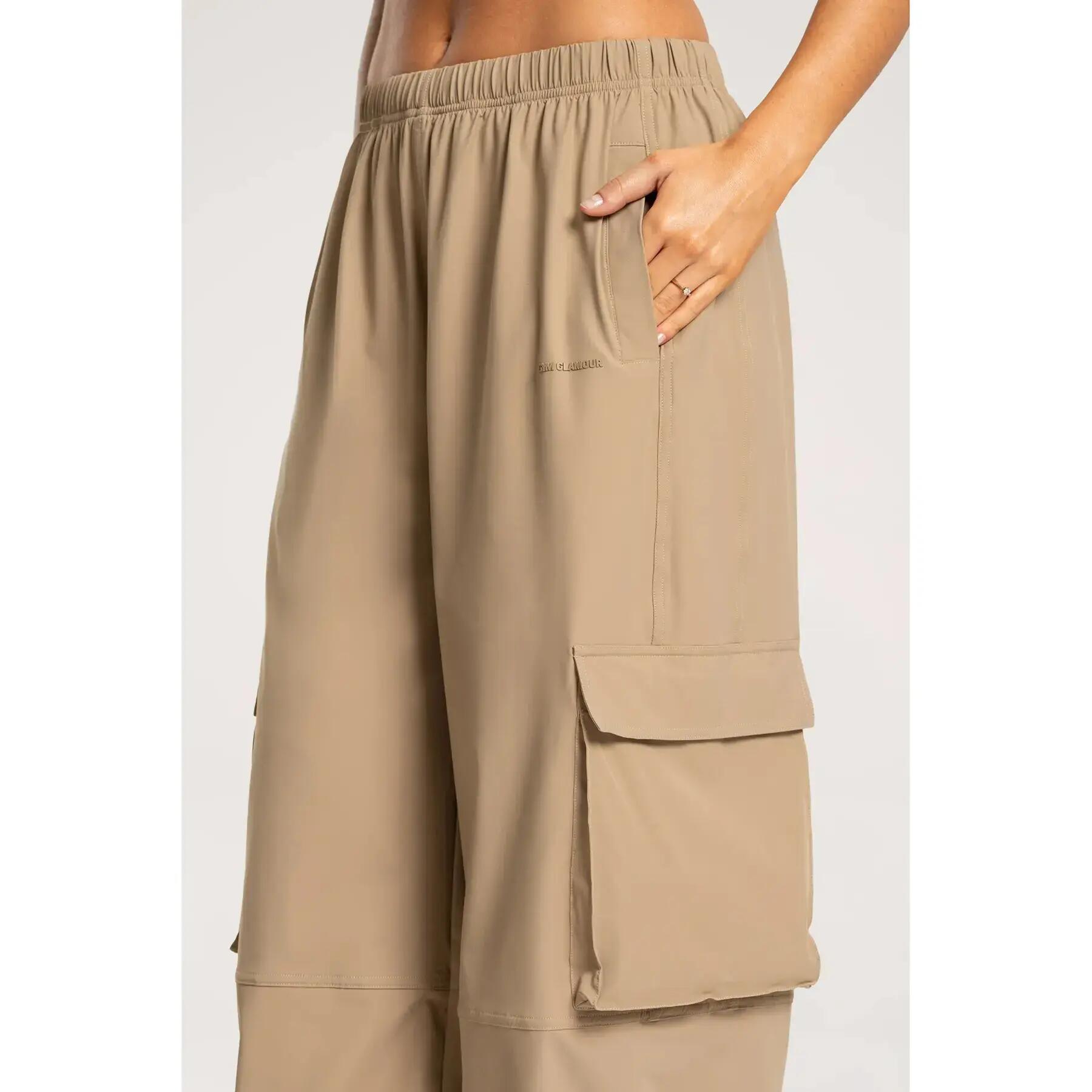 Damskie spodnie cargo Gym Glamour Un1Form 3/7