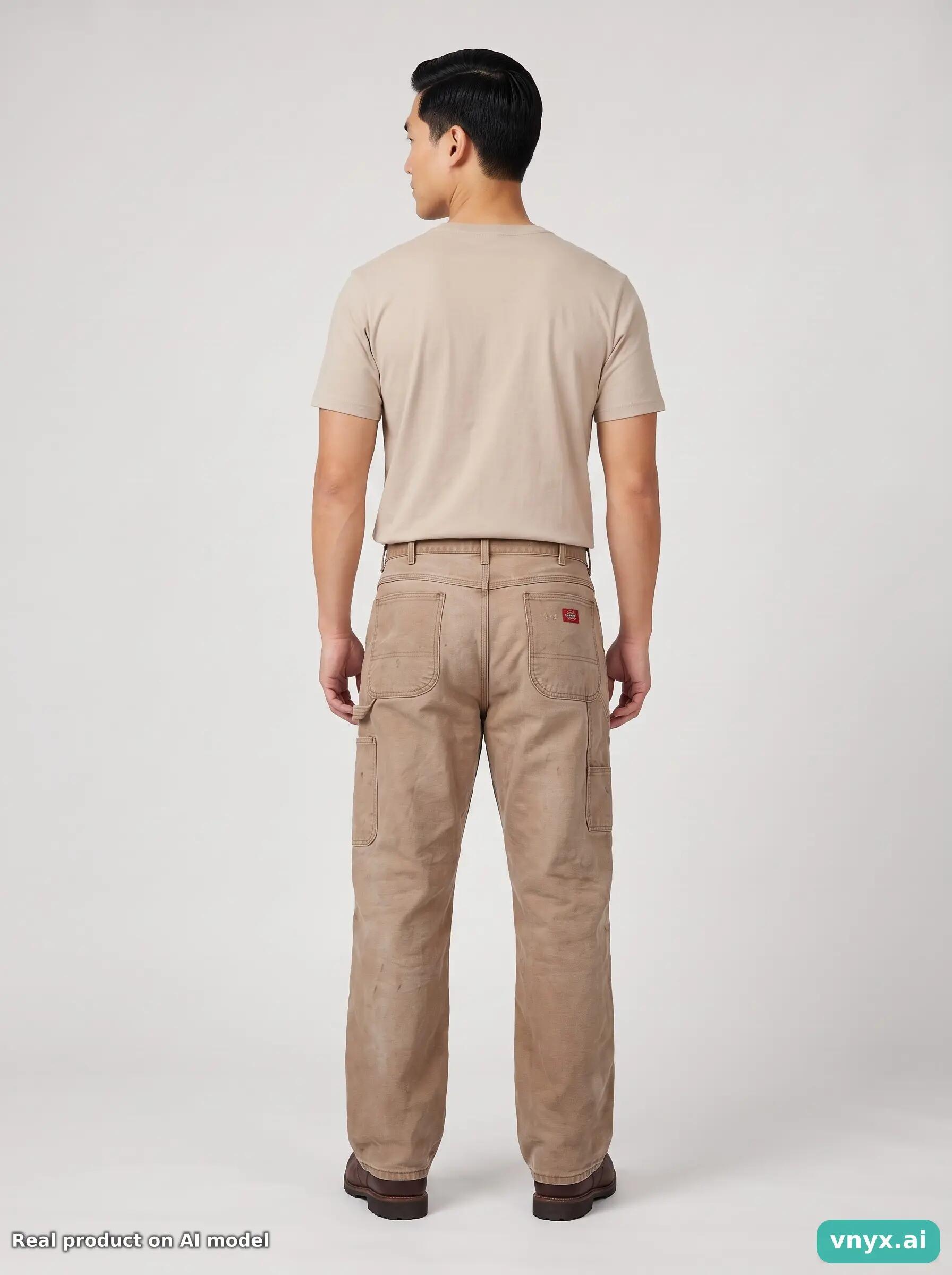 Second Life - Vintage Dickies Beige Trousers Men W43 L32 6/6