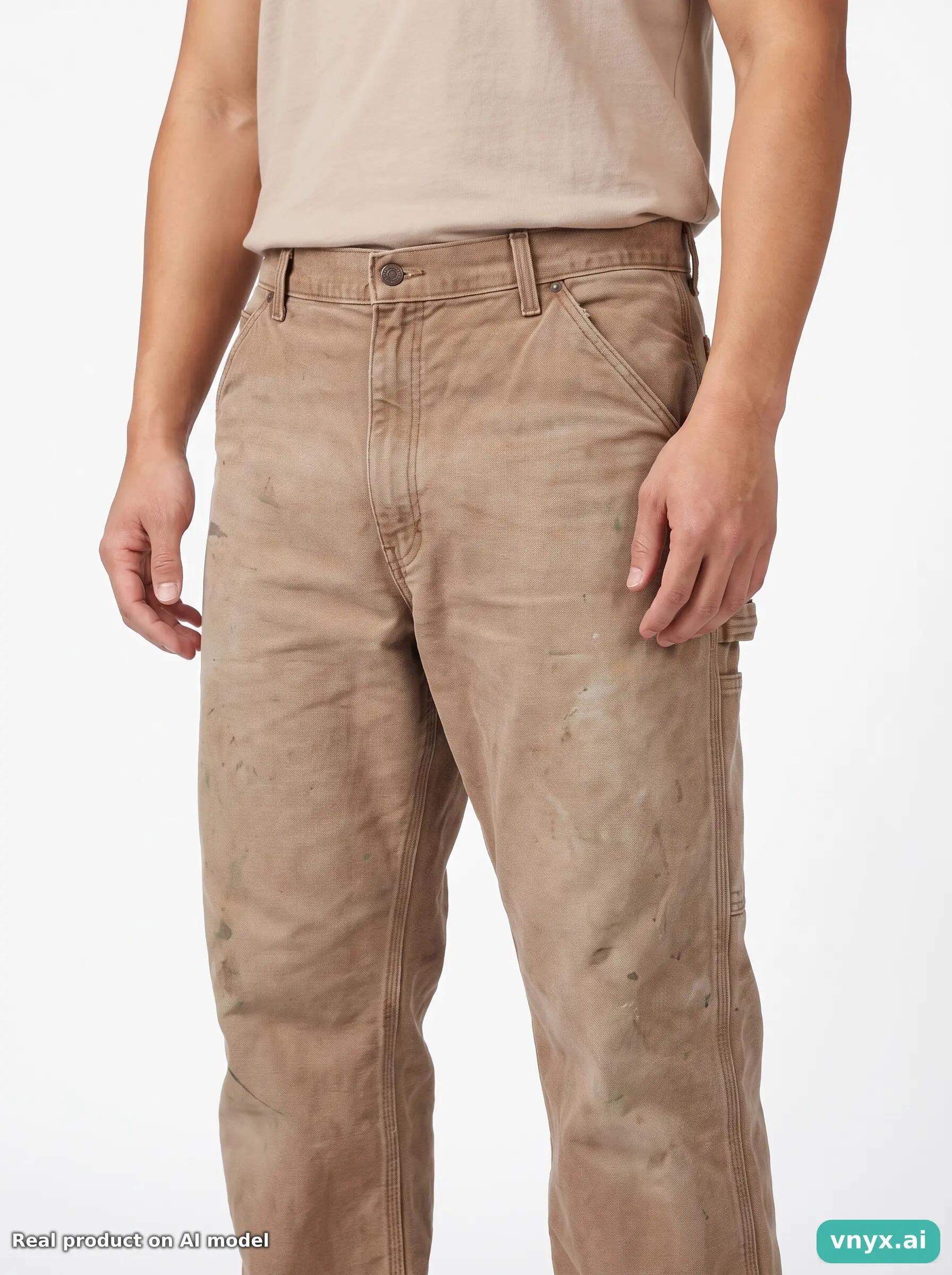 Second Life - Vintage Dickies Beige Trousers Men W43 L32 5/6