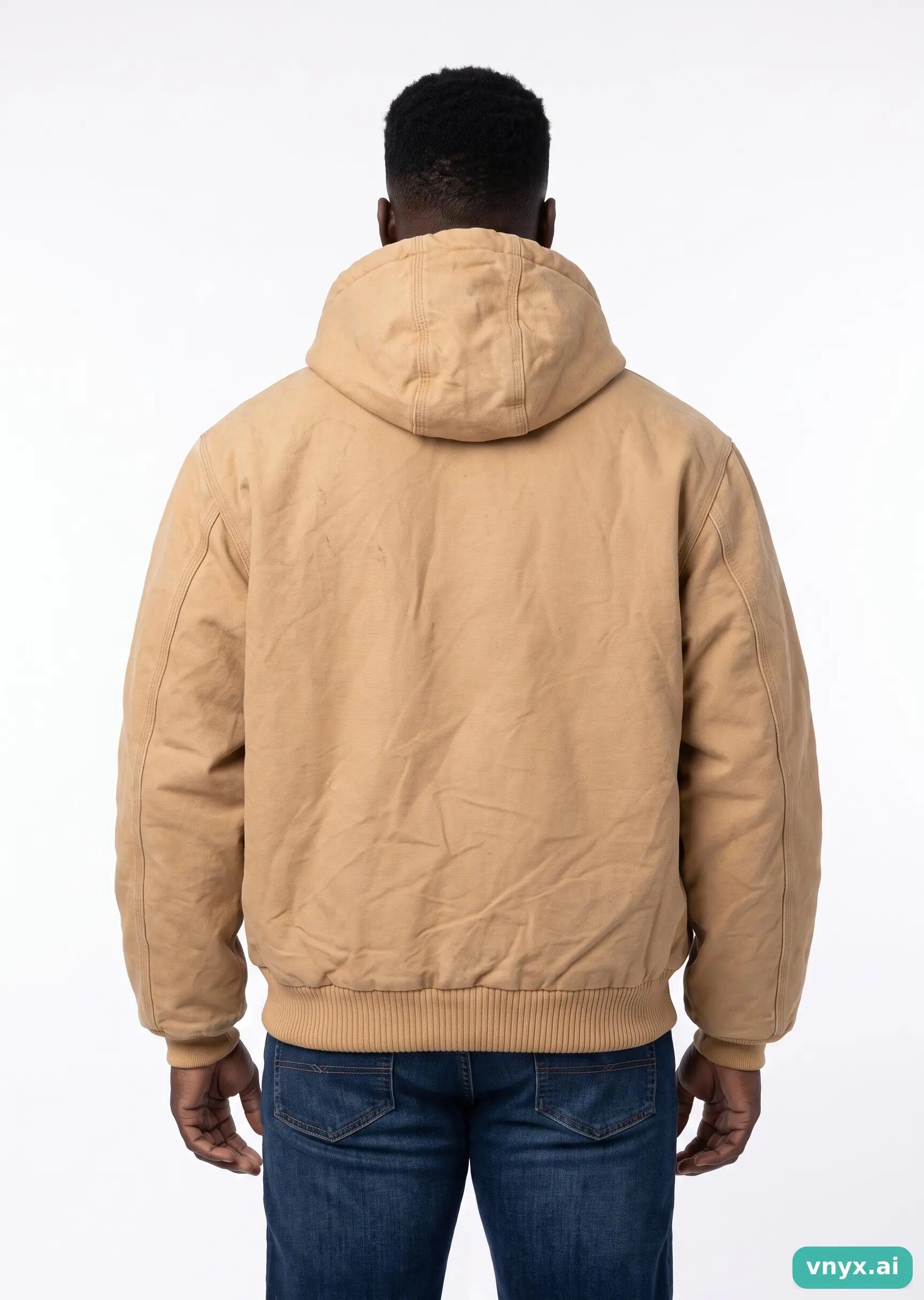 Second Life - Vintage Carhartt Beige Outdoor Jacket Men L 2/5