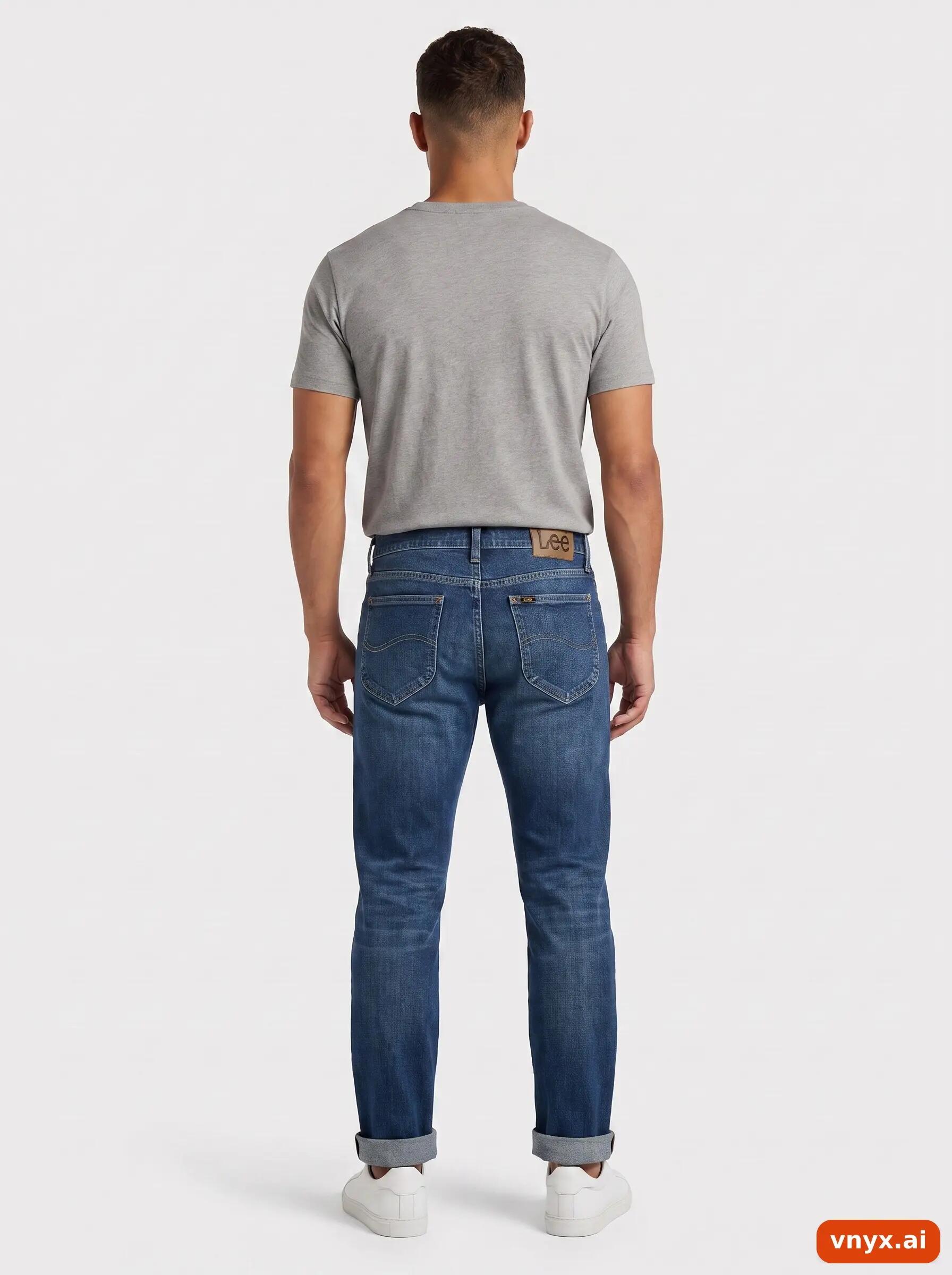 Second Life - Vintage Lee Blue Jeans Men W33 4/6