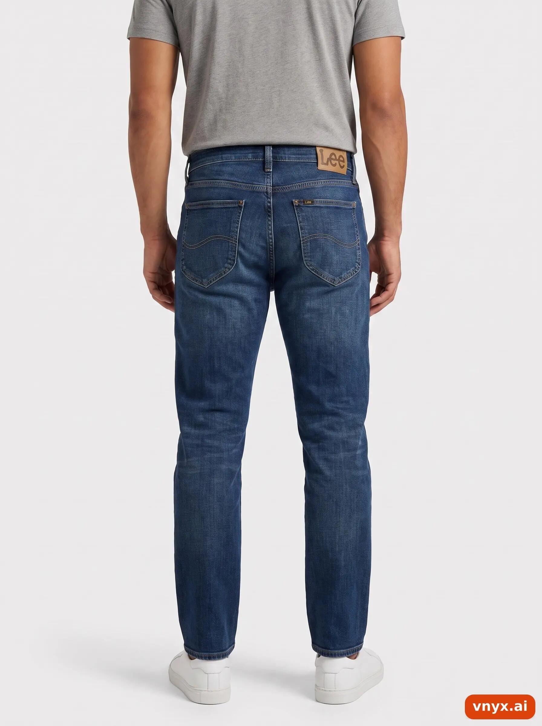 Second Life - Vintage Lee Blue Jeans Men W33 2/6