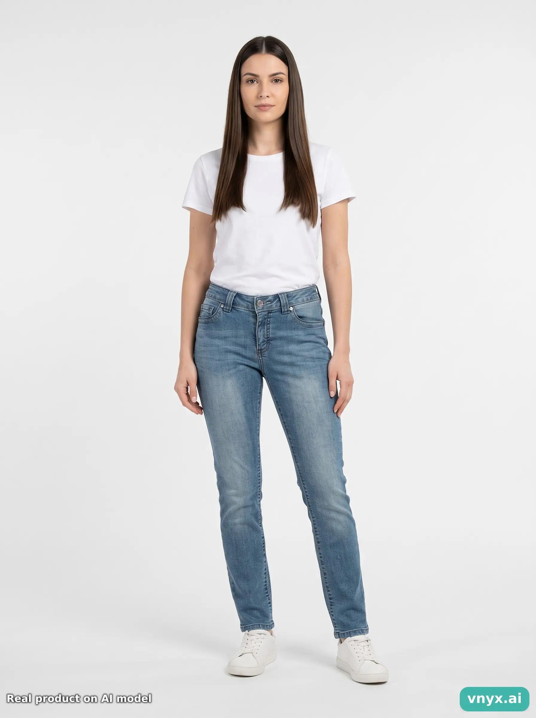 Second Life - Vintage Lee Light Blue Jeans Women 30 L28 6/6