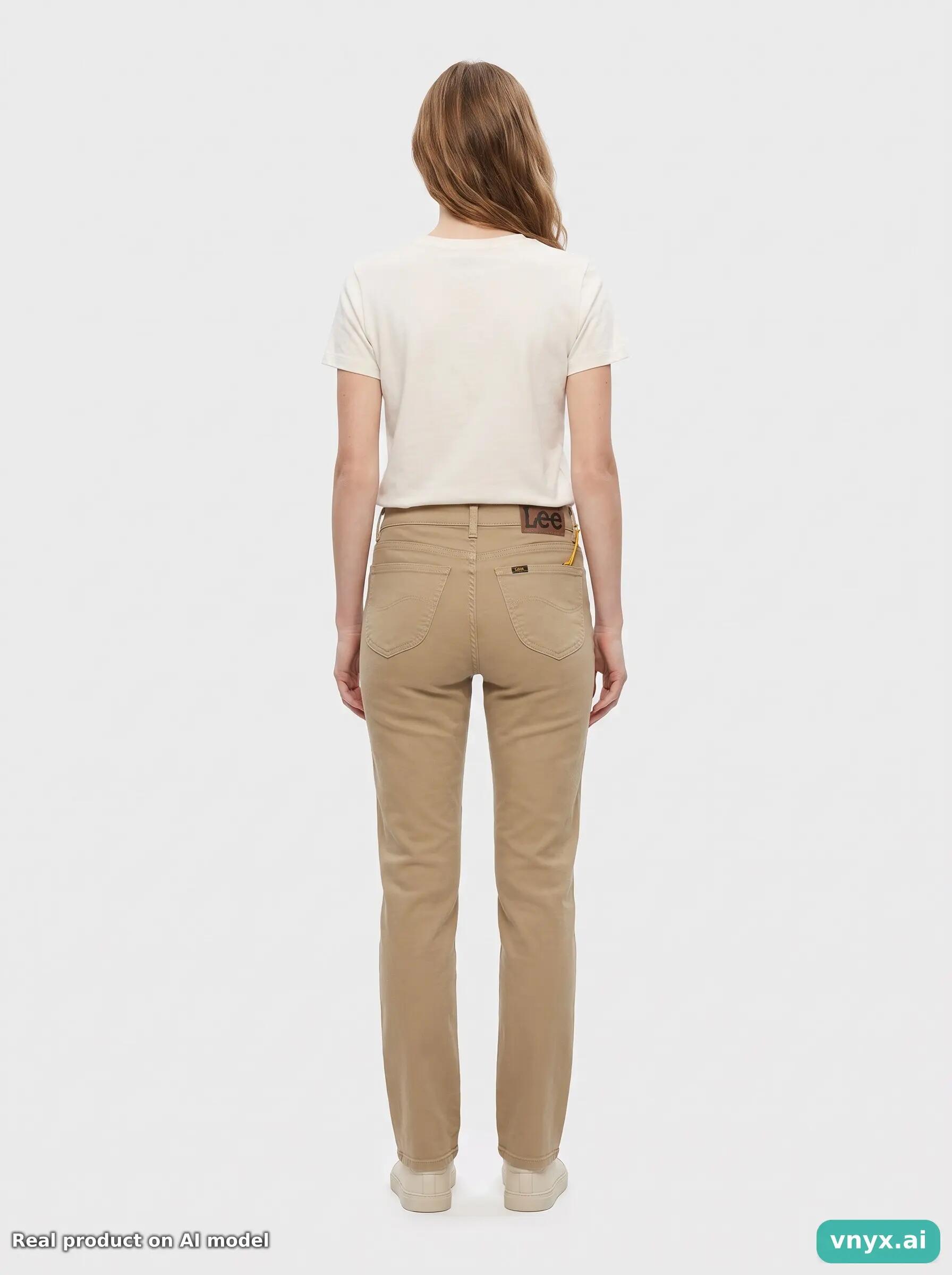 Second Life - Vintage Lee Clean Beige Jeans Women W29 L31 4/6