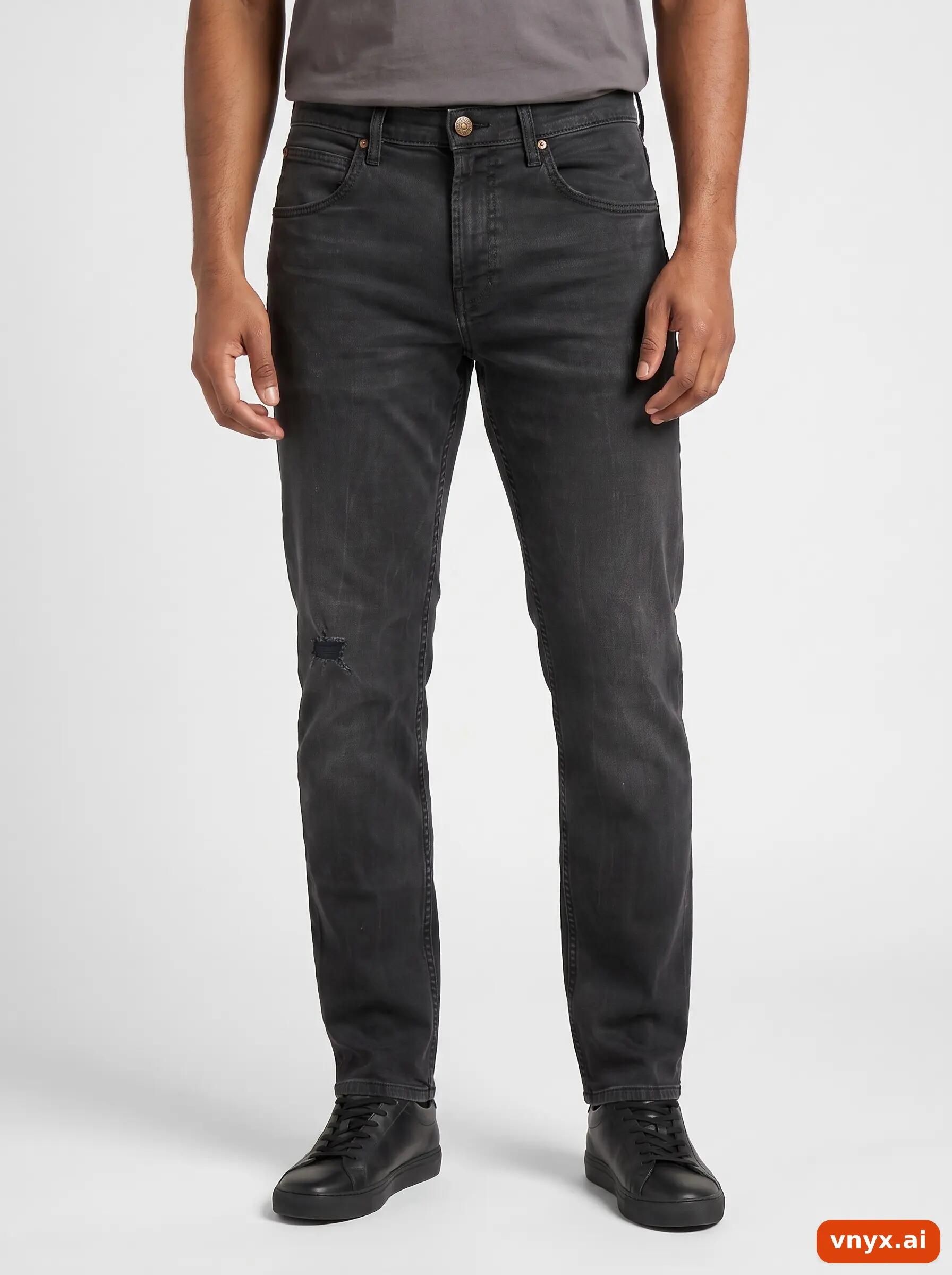 Second Life - Vintage Lee Dark Black Jeans Men W33 L30 5/6