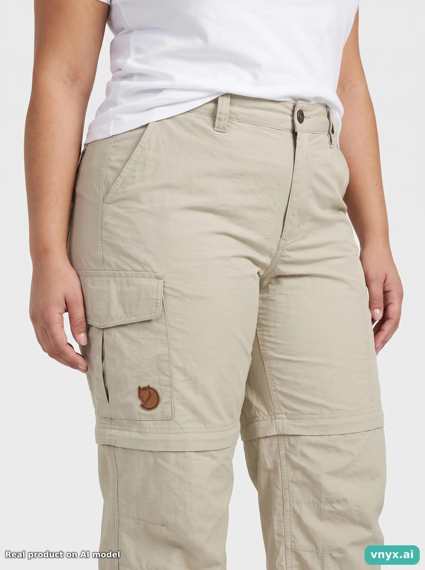 Second Life - Vintage Fjällräven Light Brown Trousers Women W34 6/6