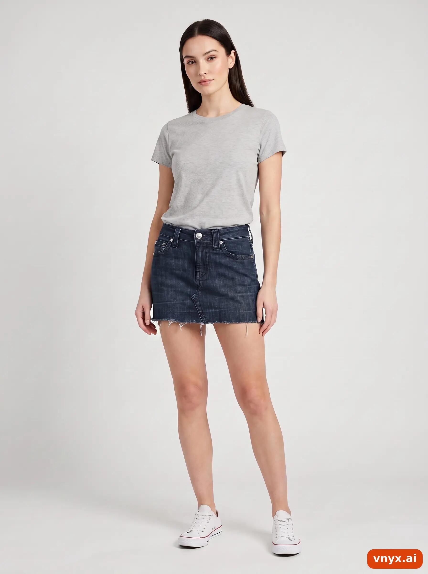 Second Life - Vintage True Religion Blue Denim Skirt Women W30 1/6