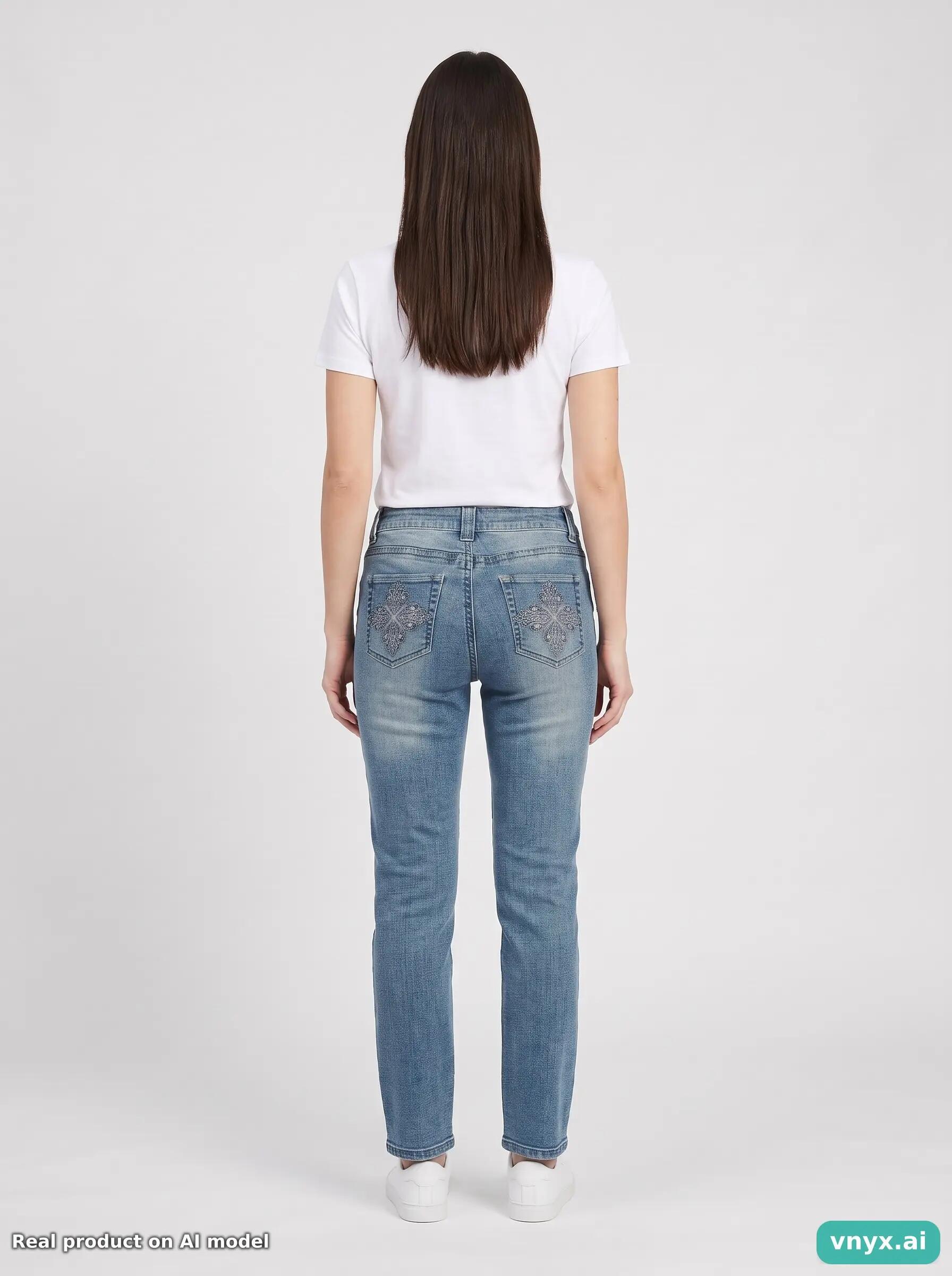 Second Life - Vintage Lee Light Blue Jeans Women 30 L28 4/6