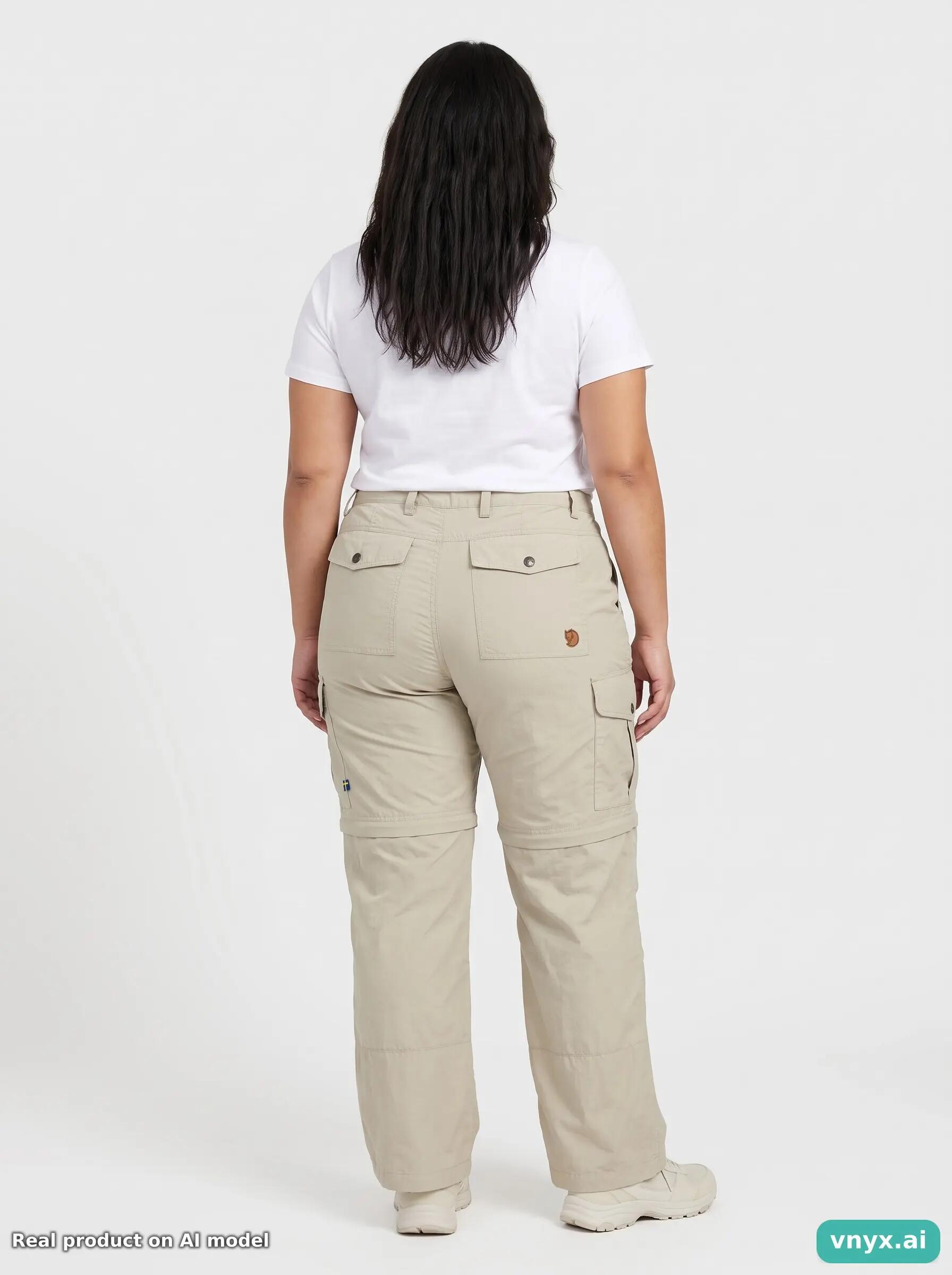 Second Life - Vintage Fjällräven Light Brown Trousers Women W34 4/6