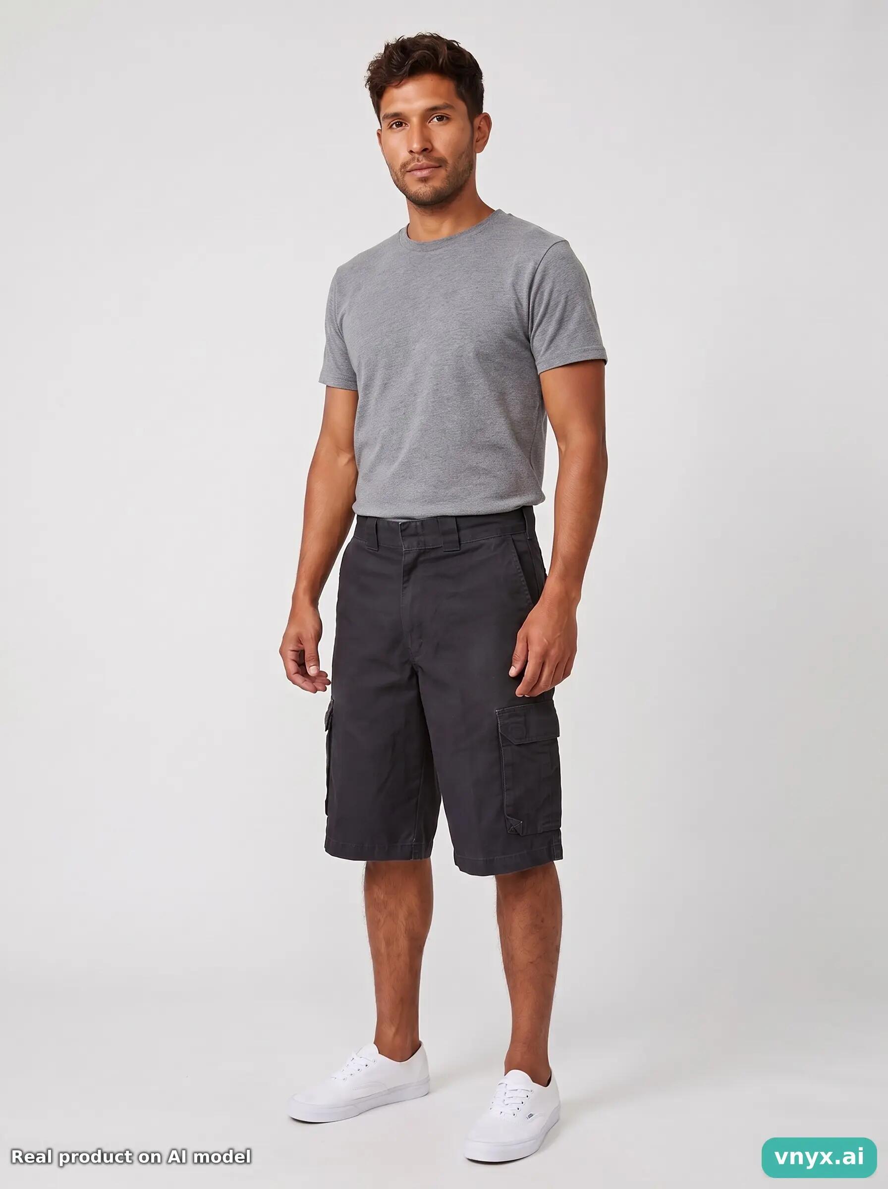 Second Life - Vintage Dickies Black Shorts Men W32 L23 6/6