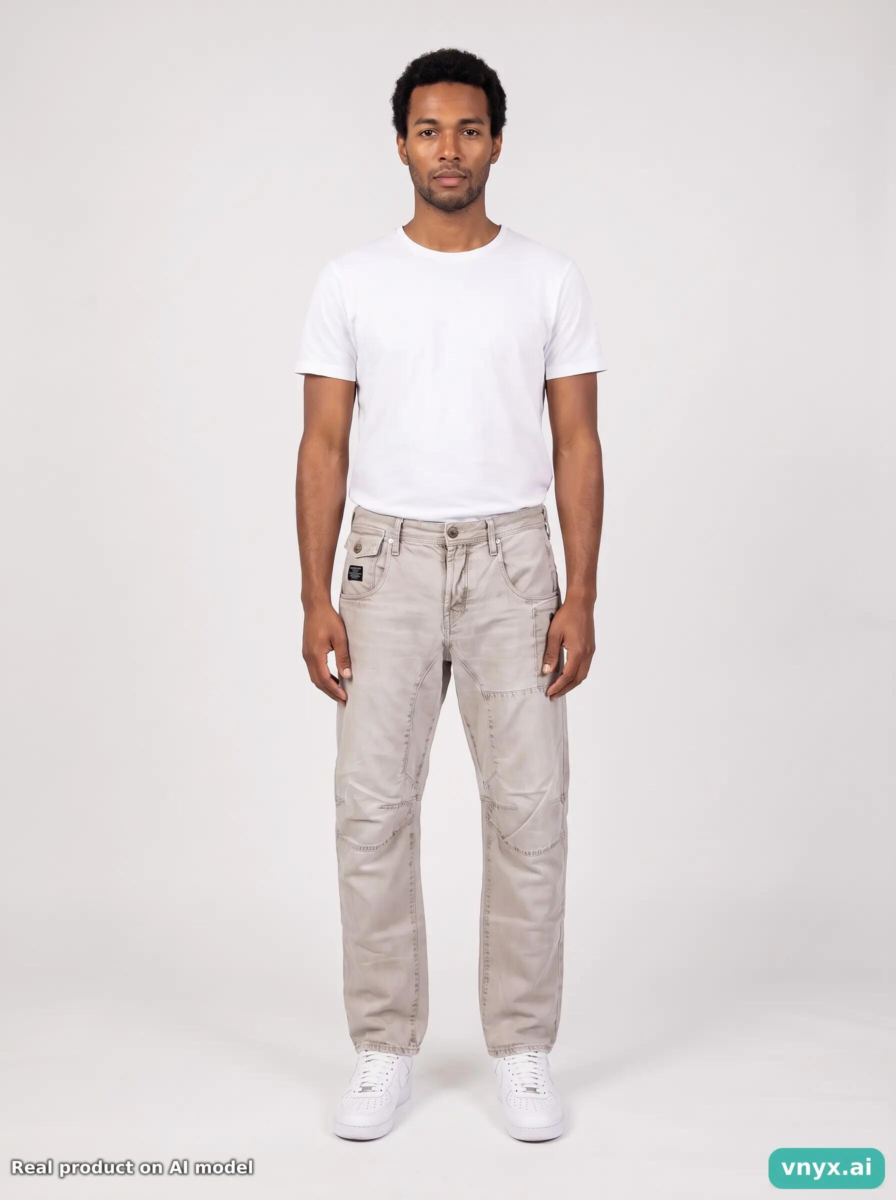 Second Life - Vintage Jack & Jones Grey Trousers Men W36 L32 6/6