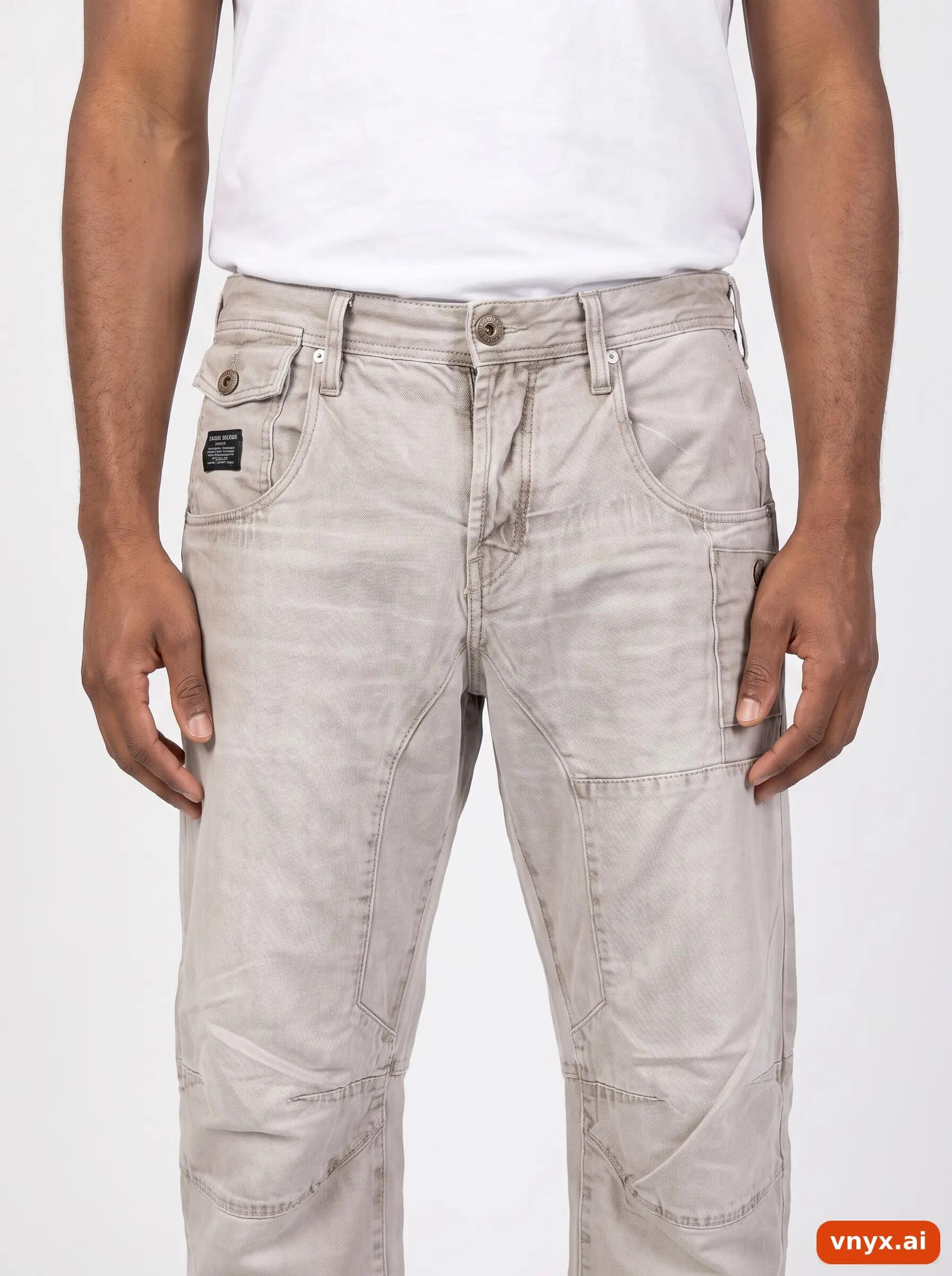 Second Life - Vintage Jack & Jones Grey Trousers Men W36 L32 5/6