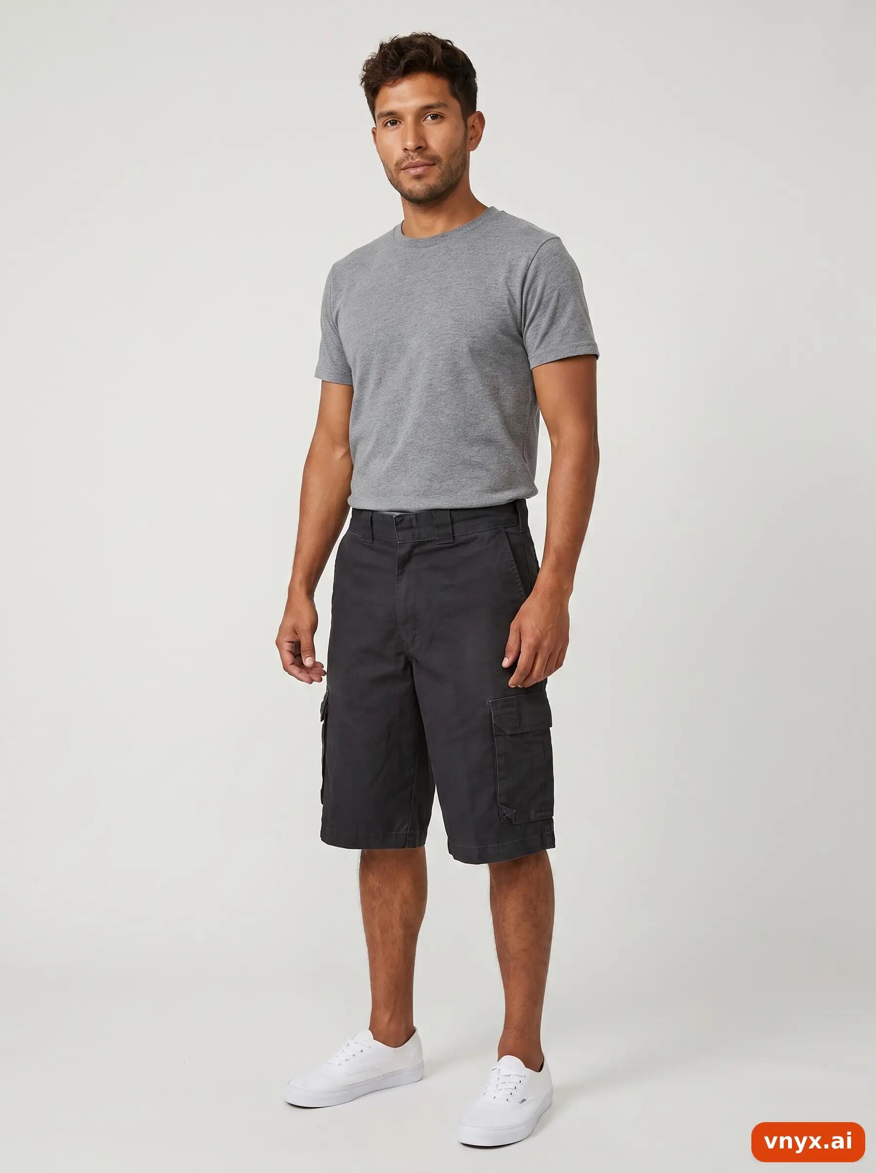 Second Life - Vintage Dickies Black Shorts Men W32 L23 3/6