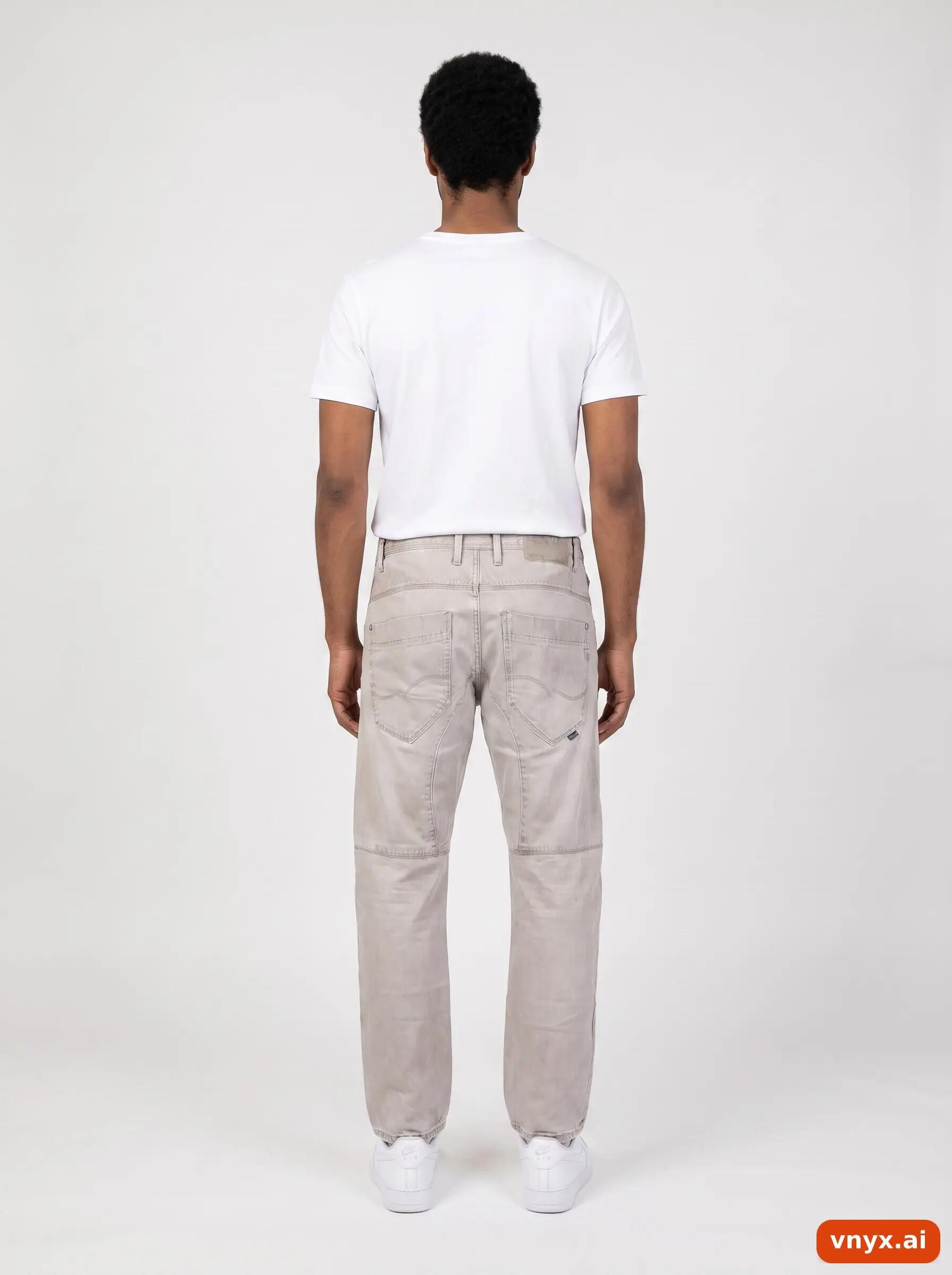 Second Life - Vintage Jack & Jones Grey Trousers Men W36 L32 4/6