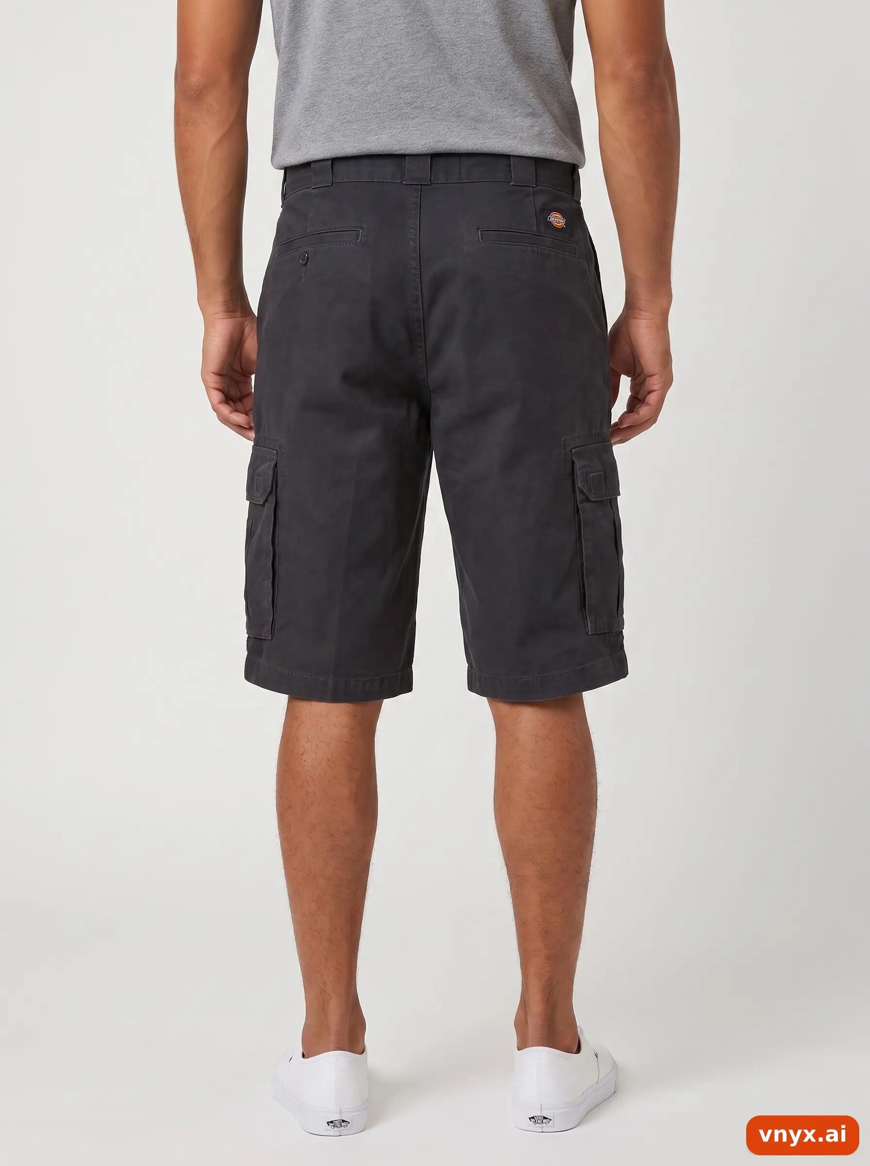 Second Life - Vintage Dickies Black Shorts Men W32 L23 2/6