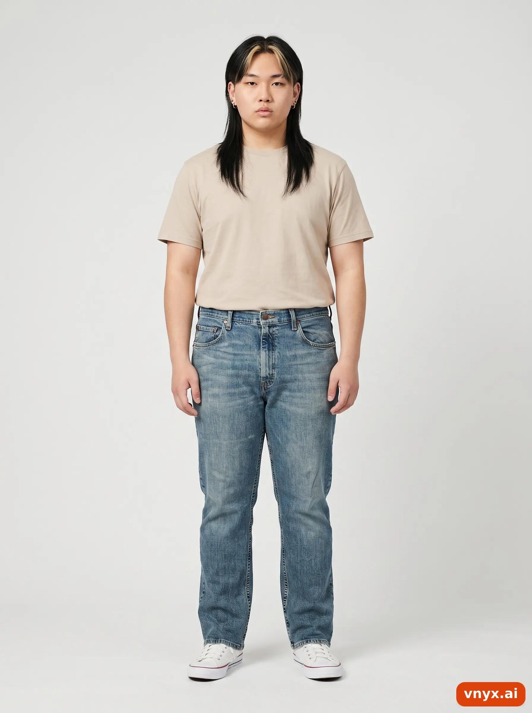 Second Life - Vintage Wrangler Light-Blue Jeans Men W34 L32 3/6