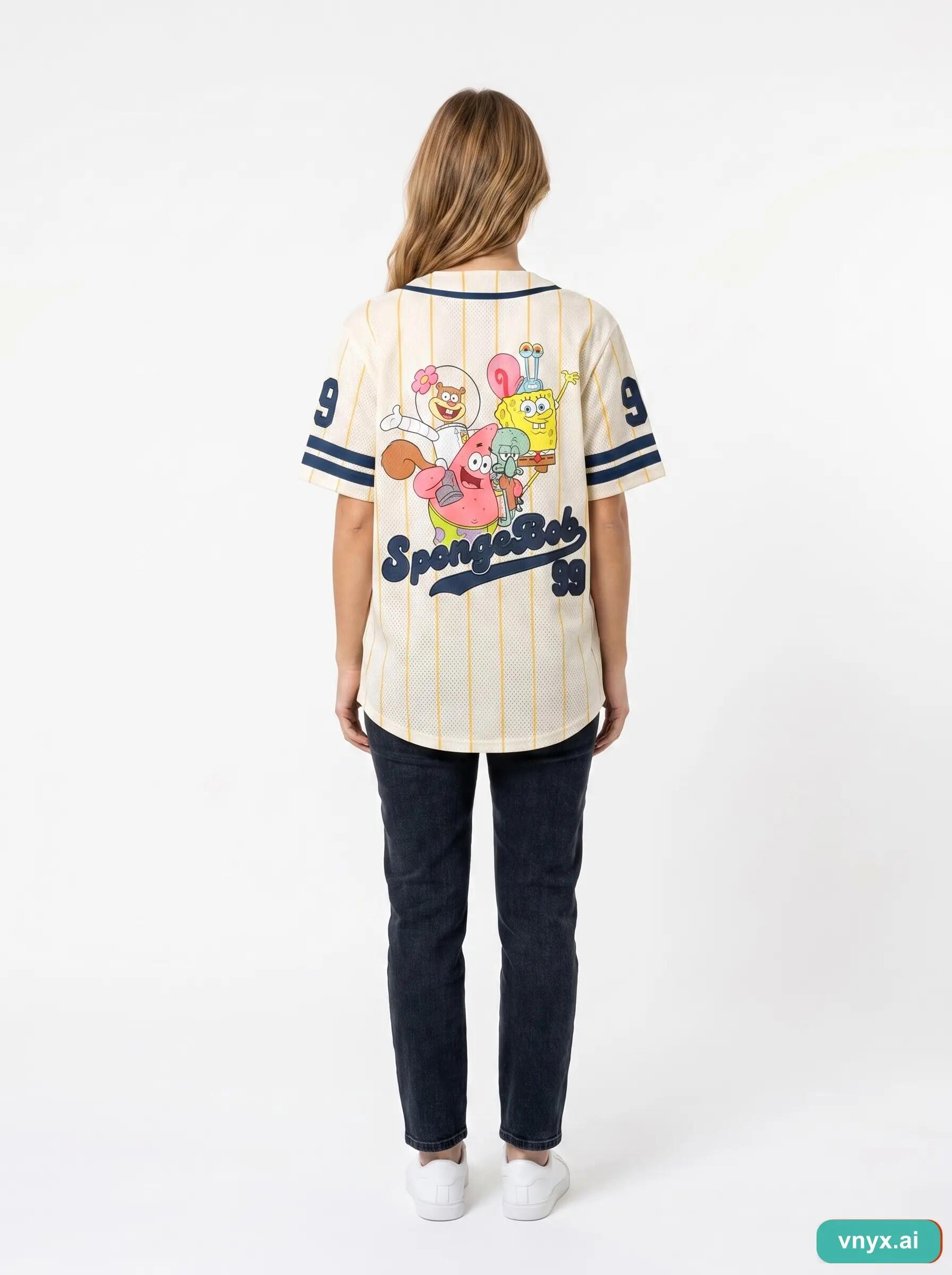 Second Life - Vintage Nickelodeon White Top Women XL 5/6