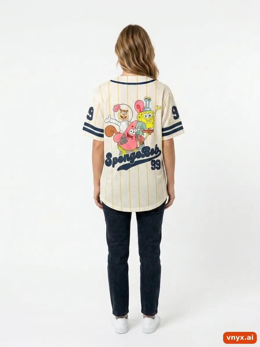 Second Life - Vintage Nickelodeon White Top Women XL 4/6