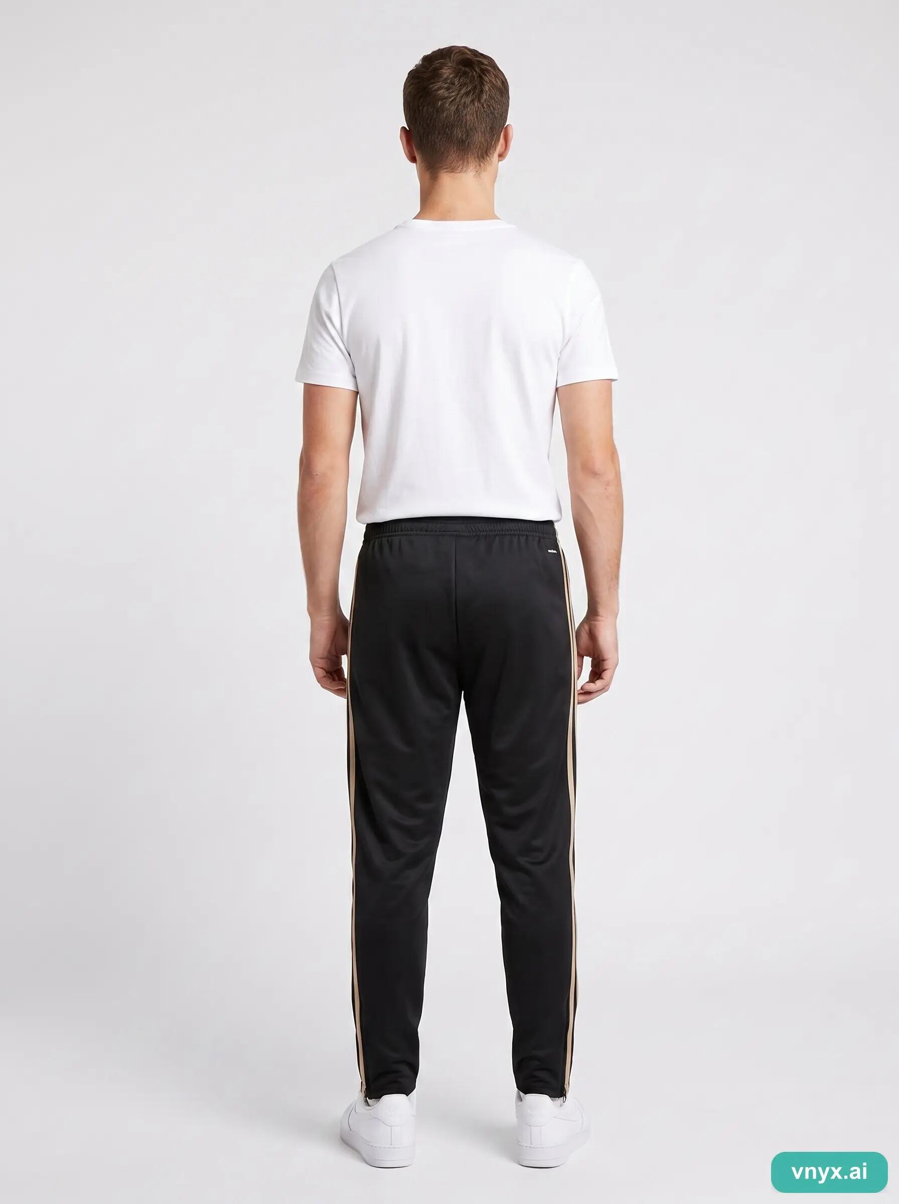 Second Life - Vintage Adidas Black Joggers Men L L164 5/6