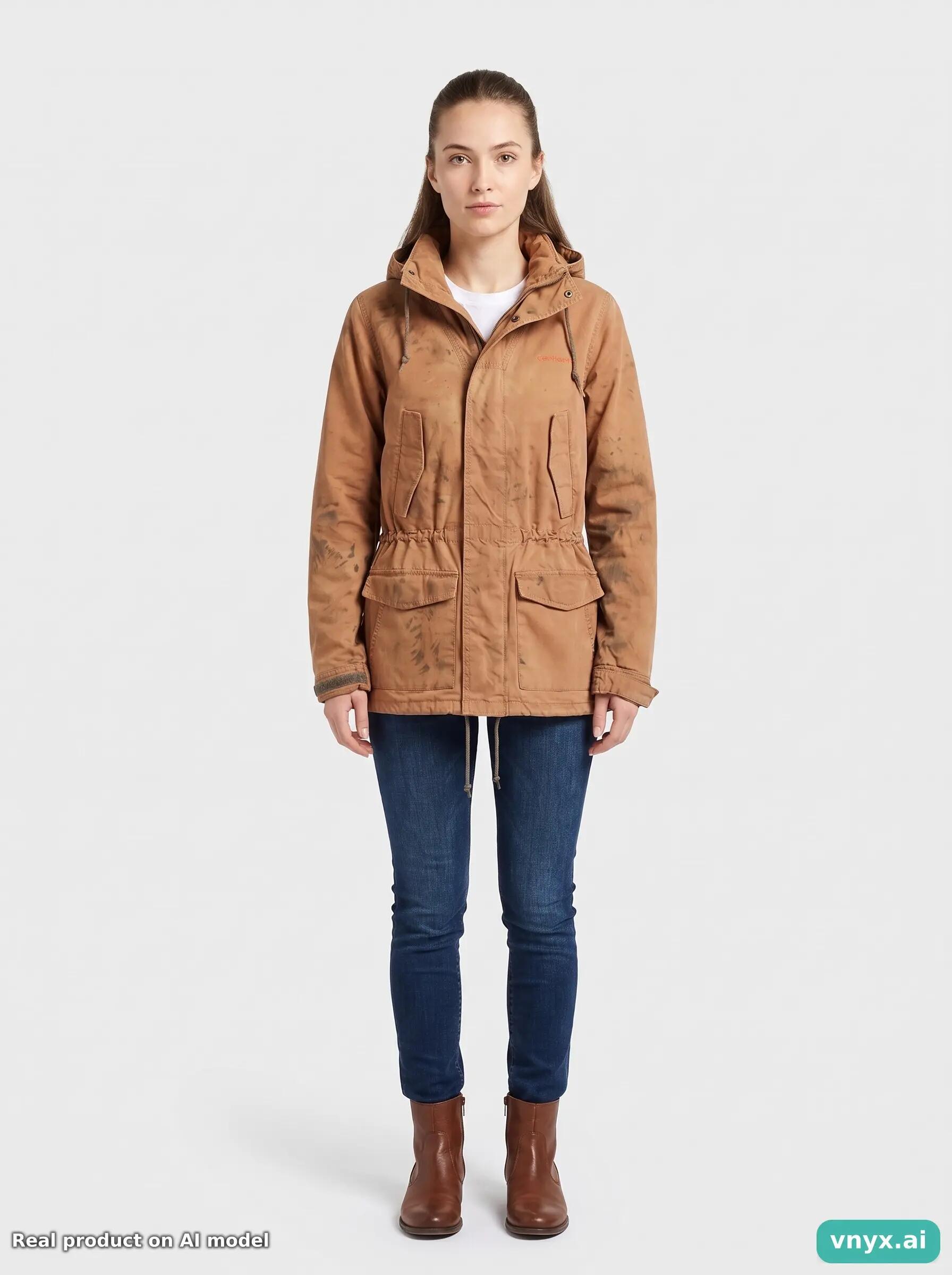 Second Life - Vintage Carhartt Rich Brown Outdoor Jacket Women XS 5/6