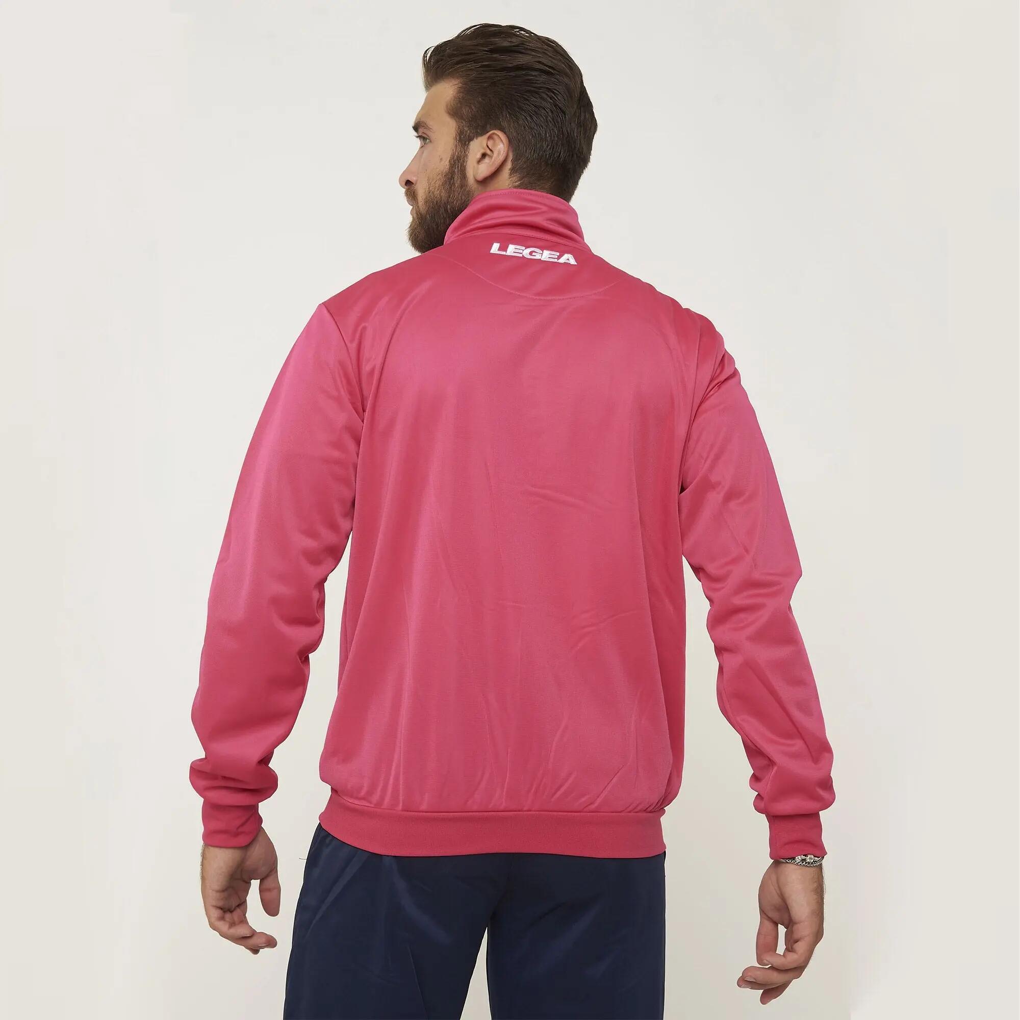 Chaqueta con cremallera unisex CUBA fucsia 3/6