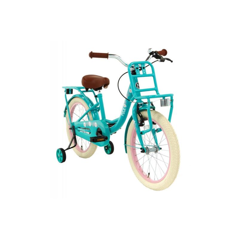 Vélo Enfant Nogan Kiki - 18 pouces - Turquoise