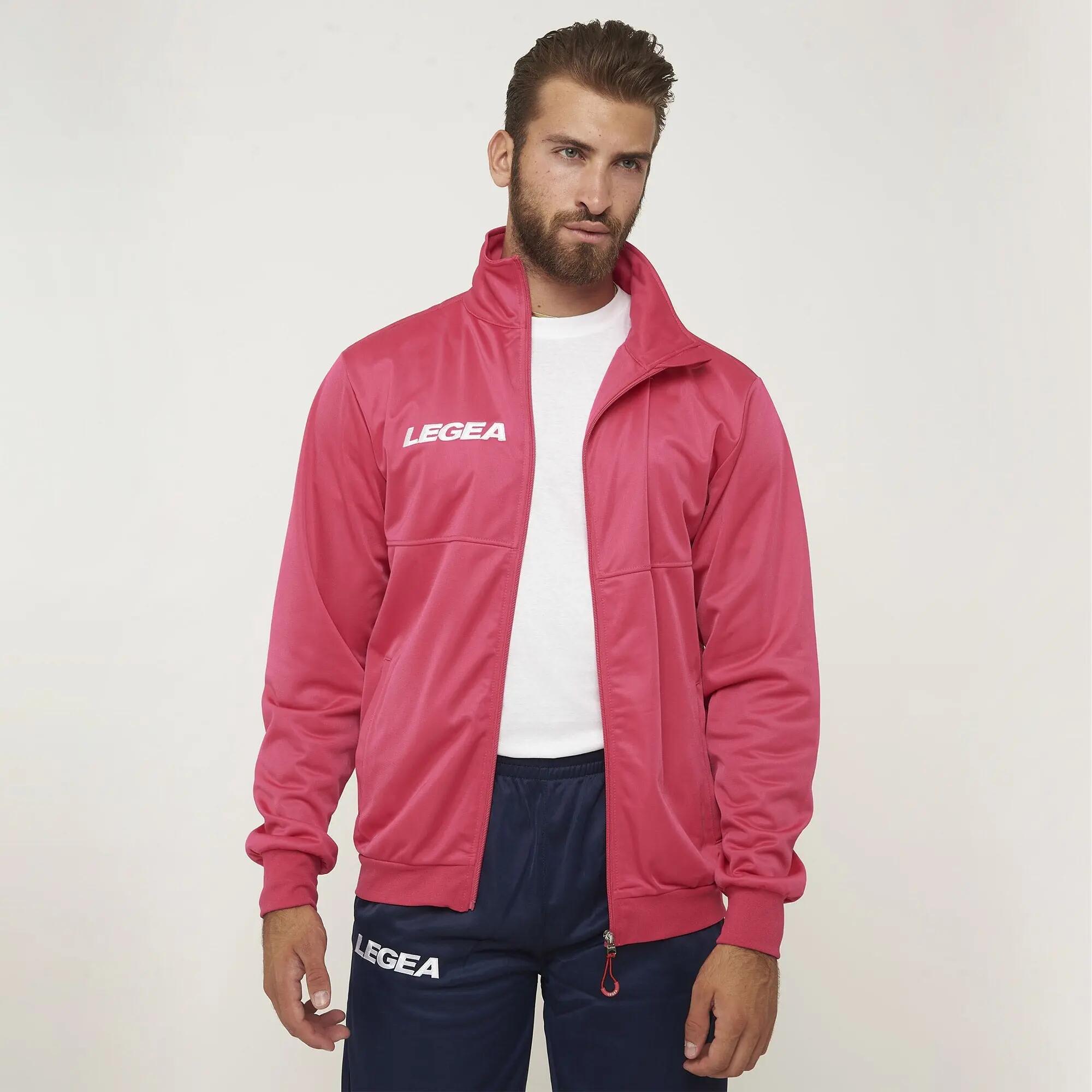 Chaqueta con cremallera unisex CUBA fucsia 2/6