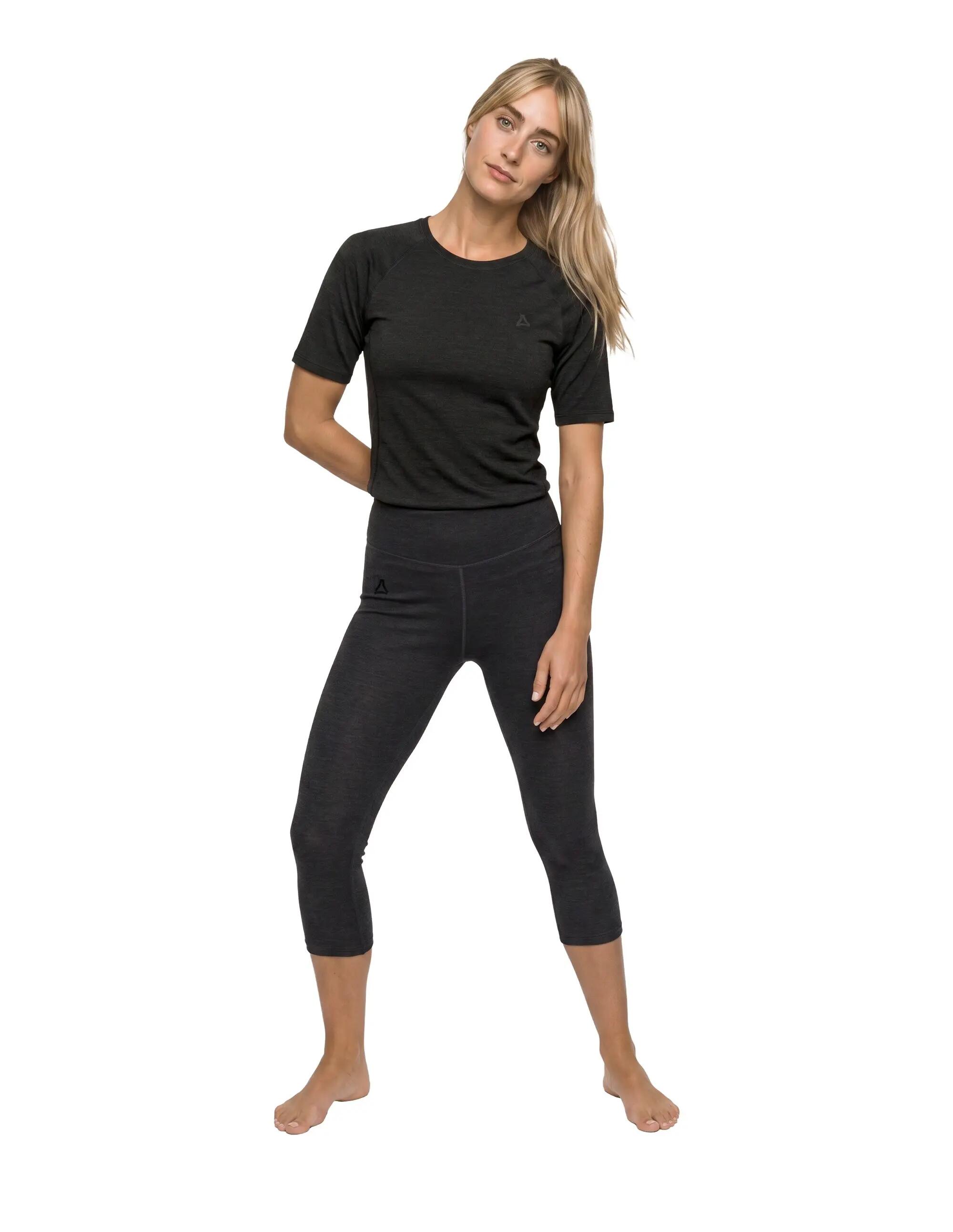 Legginsy termoaktywne 3/4 merino damskie Schöffel Luterra 3/5