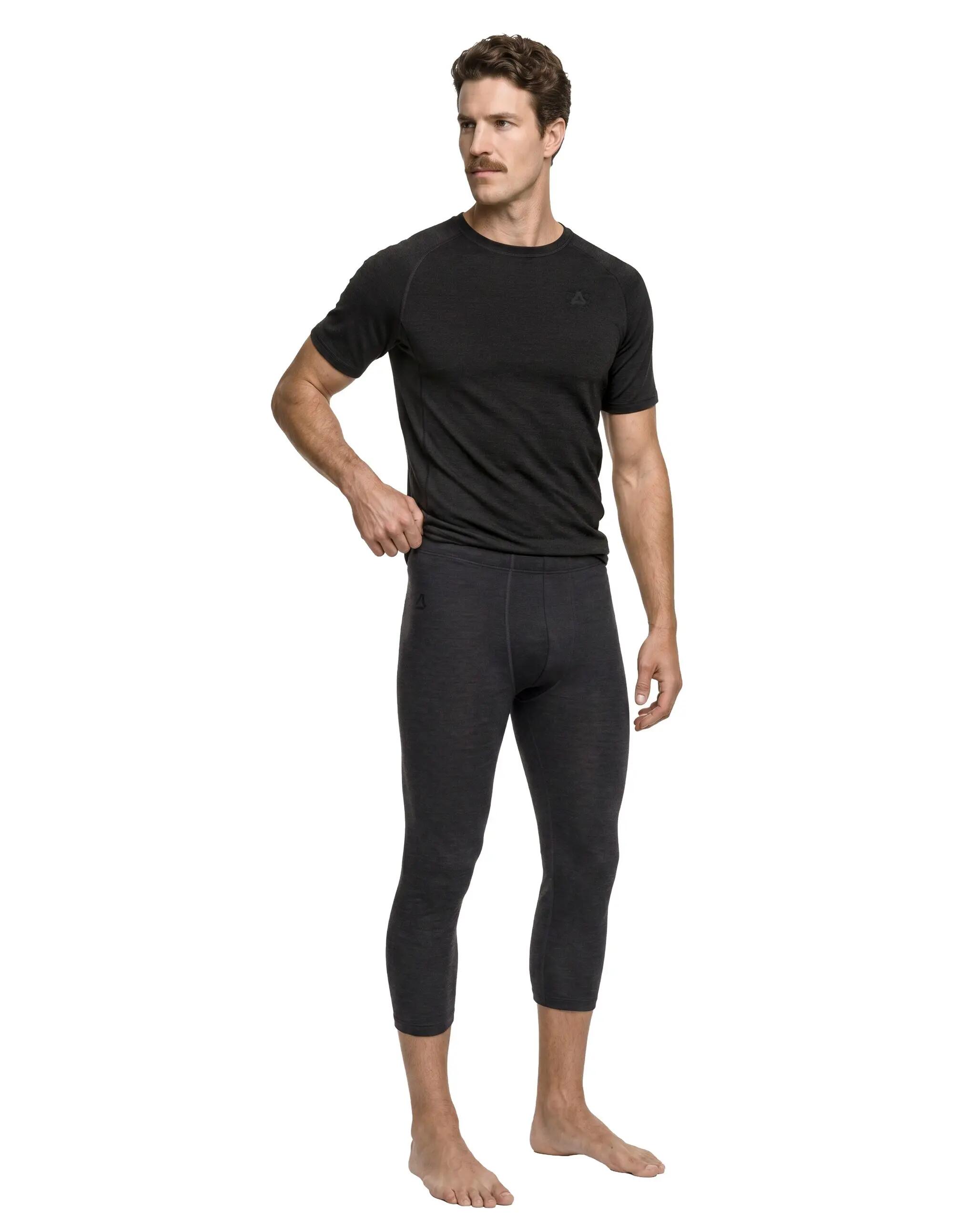 Legginsy termoaktywne 3/4 merino męskie Schöffel Luterra 3/5